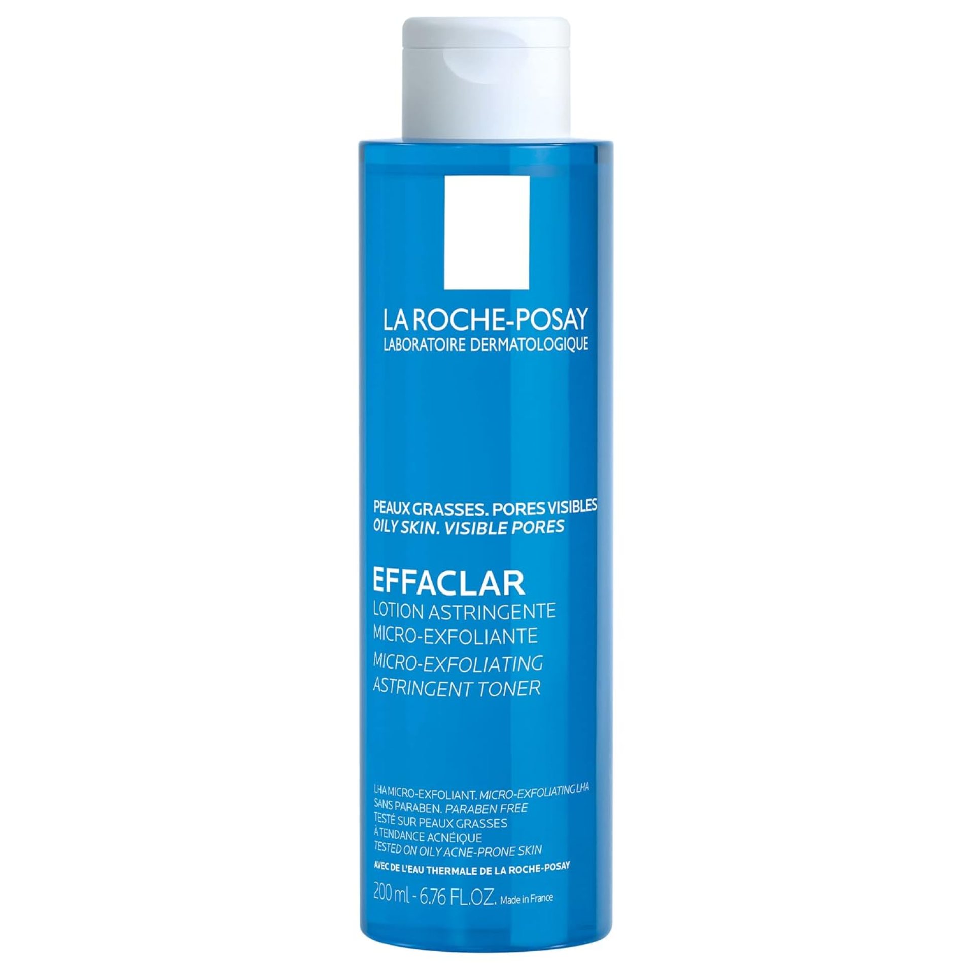 La Roche-Posay Effaclar Astringent Face Toner for Oily Skin, with Exfoliating LHAs to Minimize Appearance of Pores and Smooth Skin Texture La Roche-Posay Effaclar Astringent Face Toner for Oily Skin, with Exfoliating LHAs to Minimize Appearance of Pores and Smooth Skin Texture