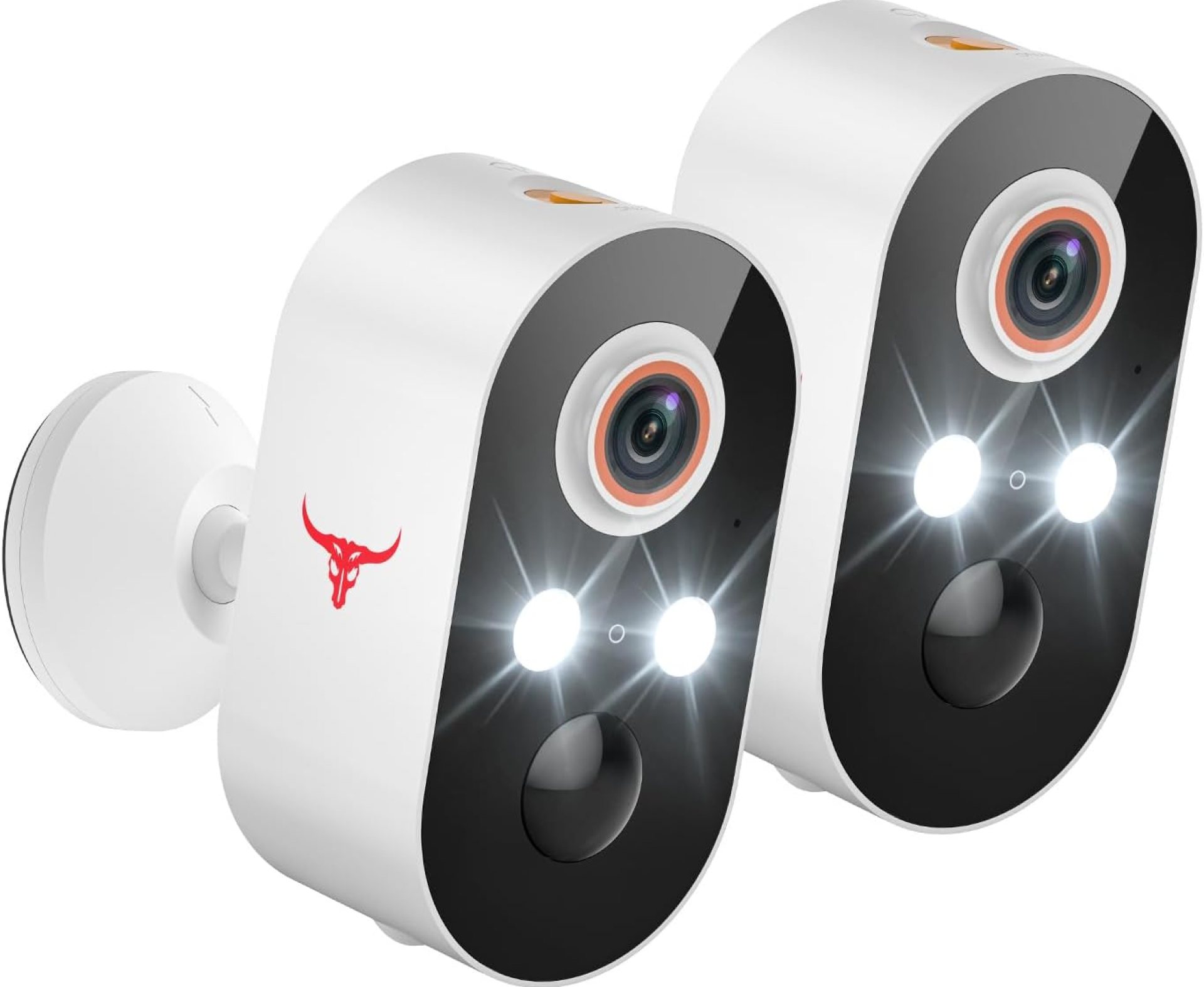 1080P Security Camera Wireless Outdoor with 2-Way Talk for Home Security, Low Light Night Vision, PIR Motion Detection, Cloud Storage, Live View Bullet Surveillance Cam (2 Pack) 1080P Security Camera Wireless Outdoor with 2-Way Talk for Home Security, Low Light Night Vision, PIR Motion Detection, Cloud Storage, Live View Bullet Surveillance Cam (2 Pack)