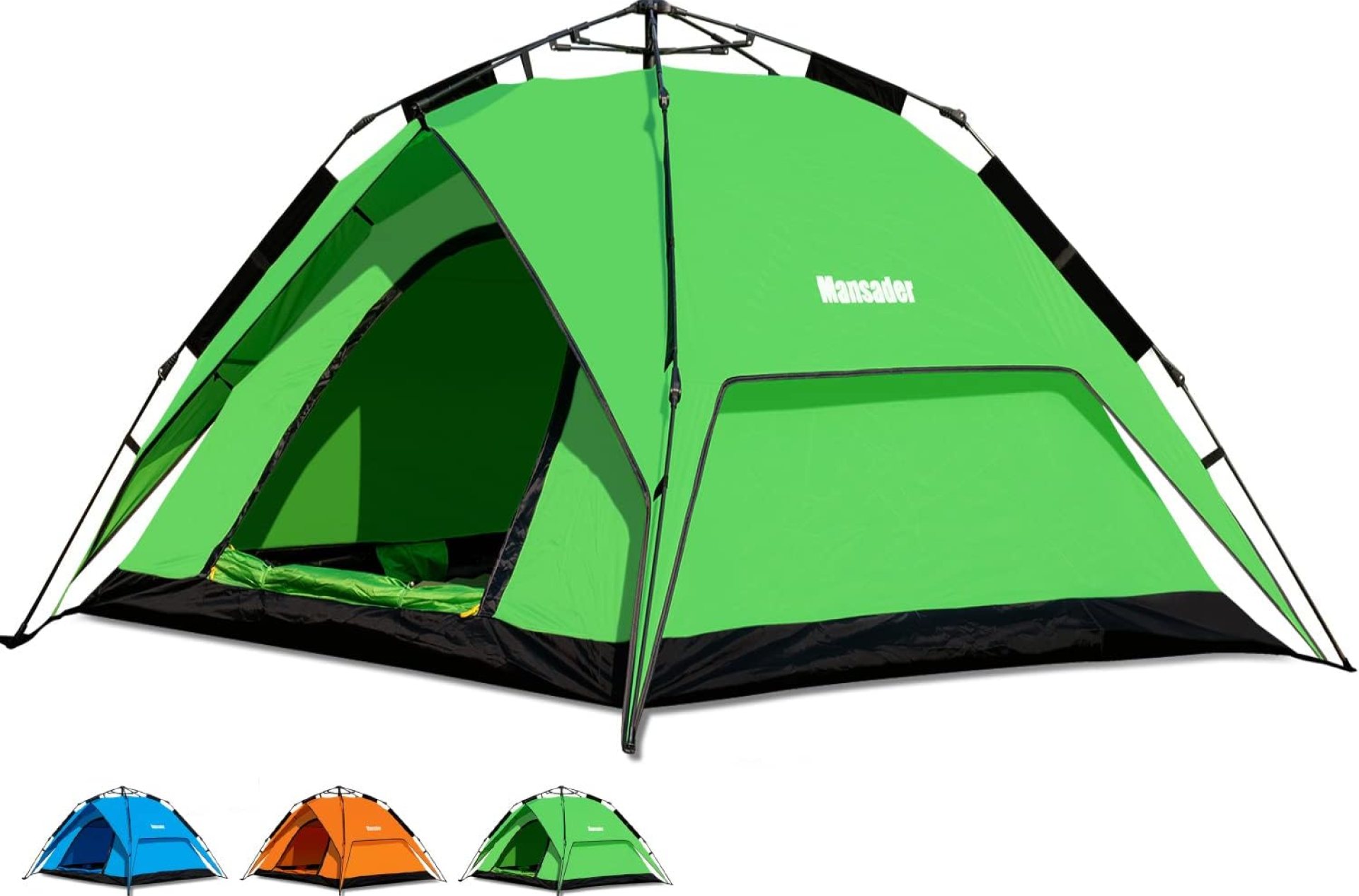 Pop Up Camping Tent 4 People Automatic Tents for Camping Instant Tent Waterproof Windproof for Camping Hiking Mountaineering Pop Up Camping Tent 4 People Automatic Tents for Camping Instant Tent Waterproof Windproof for Camping Hiking Mountaineering
