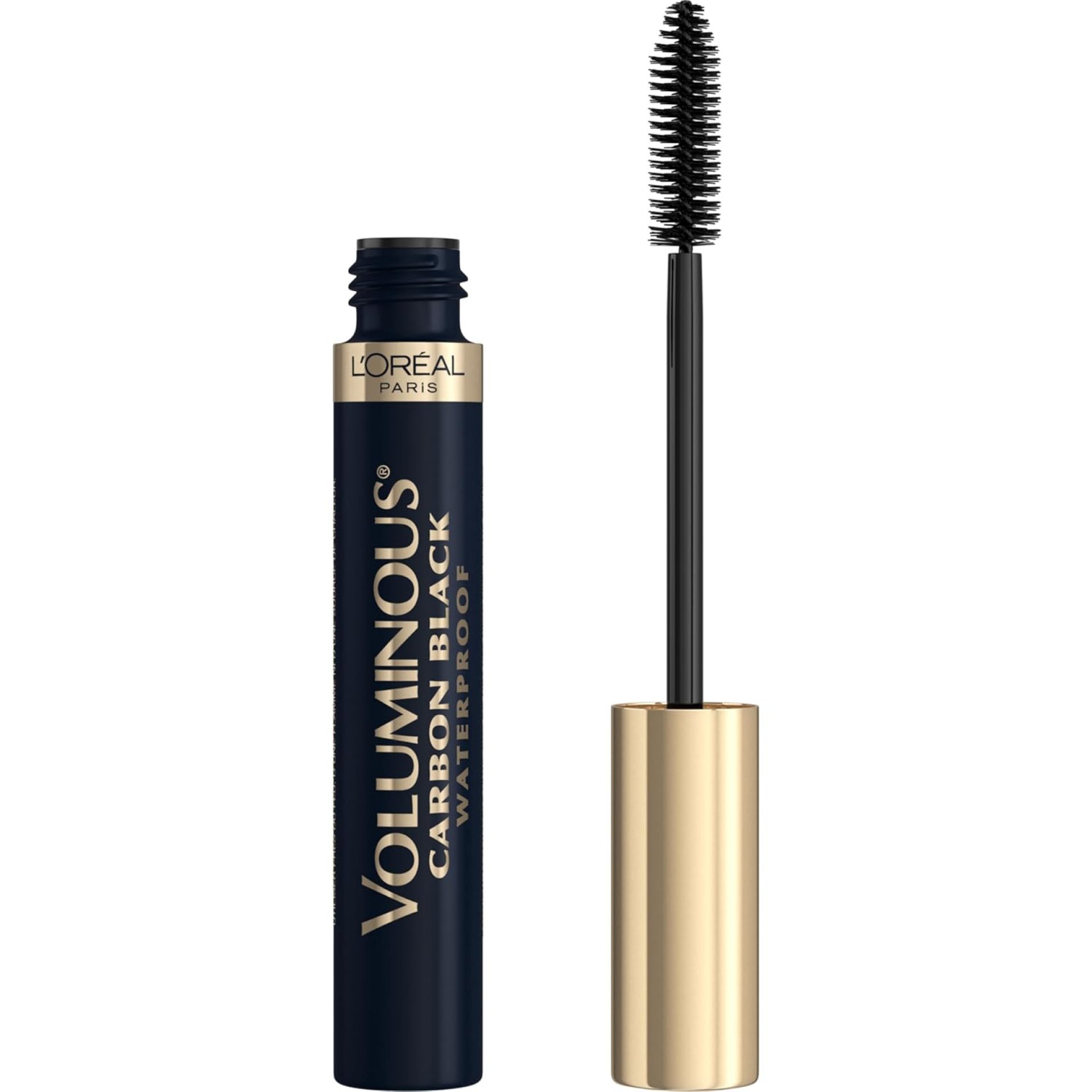L’Oreal Paris Makeup Voluminous Original Volume Building Waterproof Mascara, Carbon Black, 0.23 Fl Oz L’Oreal Paris Makeup Voluminous Original Volume Building Waterproof Mascara, Carbon Black, 0.23 Fl Oz