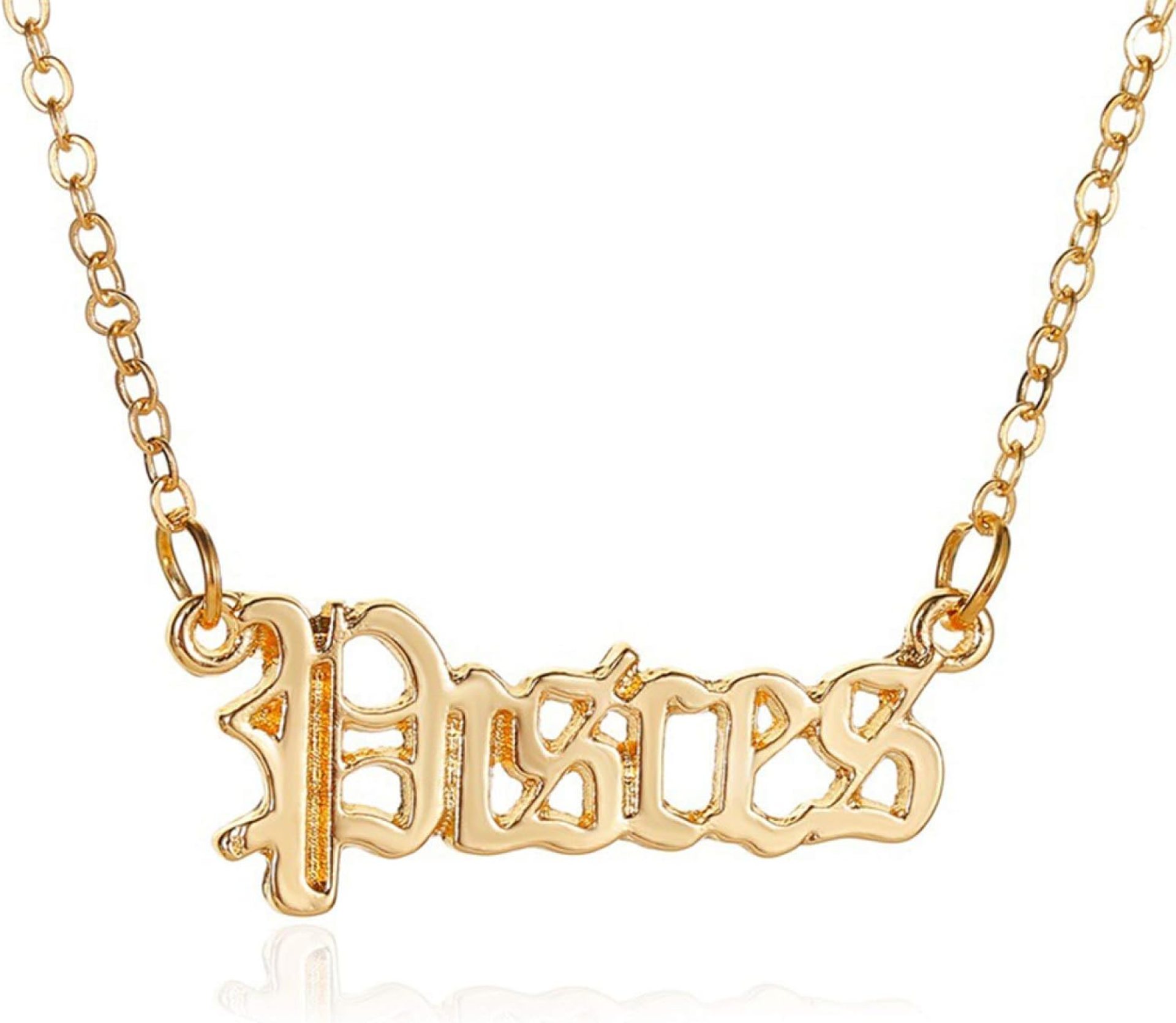 Necklaces for Women Pendant Fashion Jewelry Valentine Gift Creative Twelve Constellation Necklace Vintage English Letter Clavicle Chain Beaded Necklace Set Gift for Her Necklaces for Women Pendant Fashion Jewelry Valentine Gift Creative Twelve Constellation Necklace Vintage English Letter Clavicle Chain Beaded Necklace Set Gift for Her