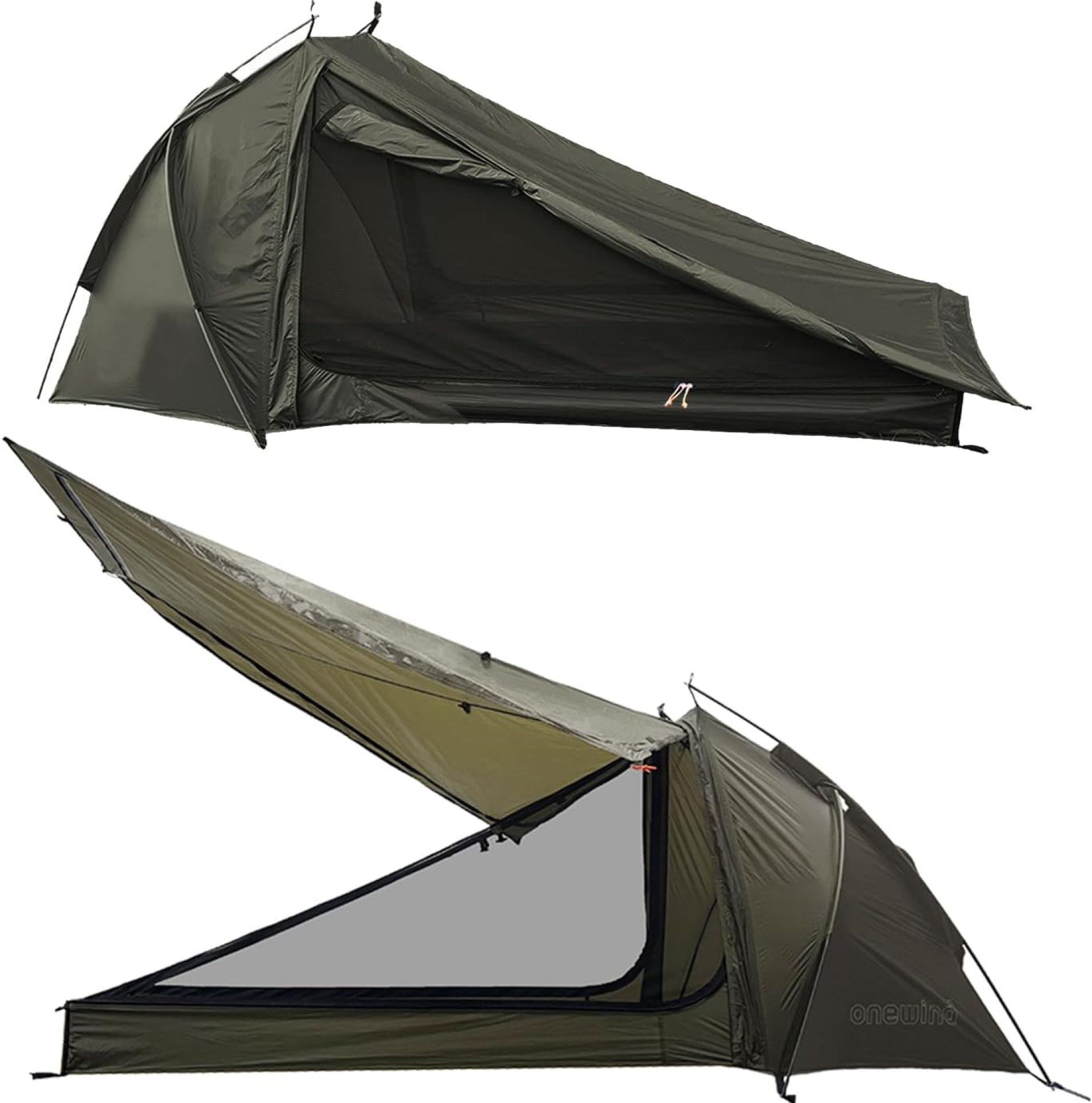 Onewind Ultralight One Person Tent, Waterproof Backpacking Tent with Rainfly Mesh Poles Easy Setup for 3 Season Camping Hiking Backpacking Fishing Onewind Ultralight One Person Tent, Waterproof Backpacking Tent with Rainfly Mesh Poles Easy Setup for 3 Season Camping Hiking Backpacking Fishing
