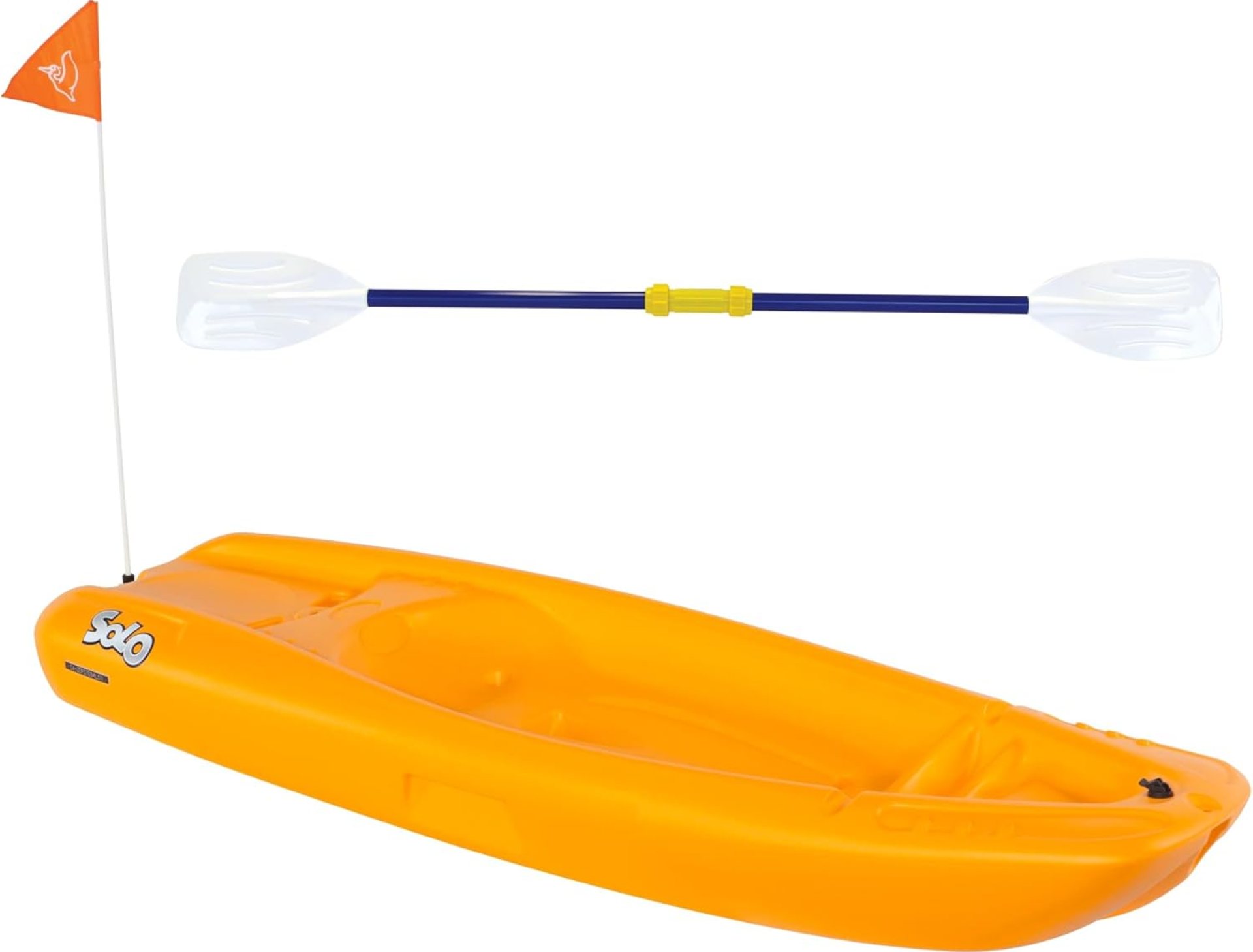Pelican Solo 6 Feet Sit-on-top Youth Kayak |Pelican Kids Kayak|Perfect for Kids Comes with Kayak Accessories Pelican Solo 6 Feet Sit-on-top Youth Kayak |Pelican Kids Kayak|Perfect for Kids Comes with Kayak Accessories