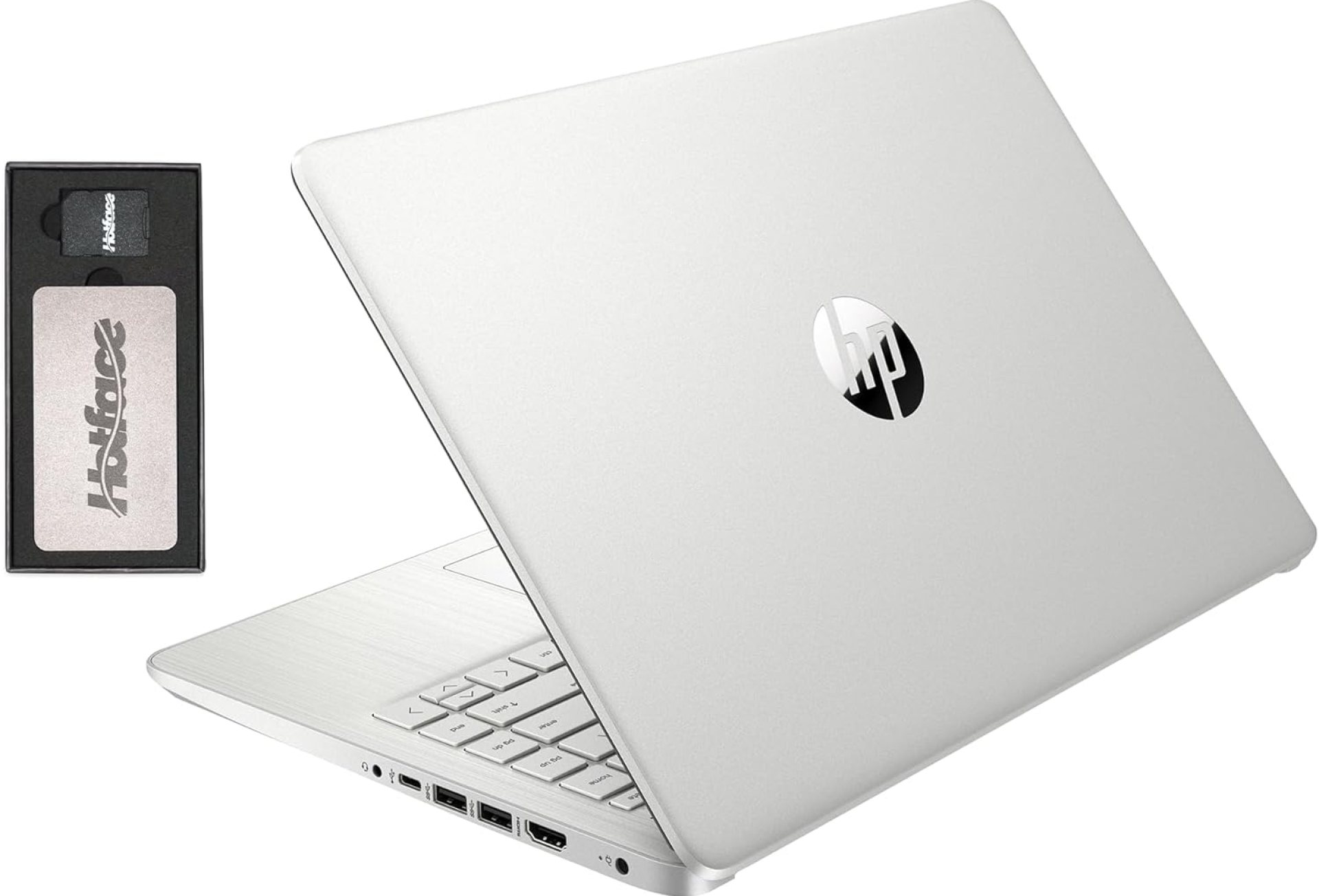 HP Stream 14″ HD BrightView Laptop, Intel Celeron N4120, 16GB RAM, 288GB Storage (128GB eMMC + 160GB Docking Station Set), Intel UHD Graphics, 720p Webcam, Wi-Fi, 1 Year Office 365, Win 11 S, Silver HP Stream 14″ HD BrightView Laptop, Intel Celeron N4120, 16GB RAM, 288GB Storage (128GB eMMC + 160GB Docking Station Set), Intel UHD Graphics, 720p Webcam, Wi-Fi, 1 Year Office 365, Win 11 S, Silver