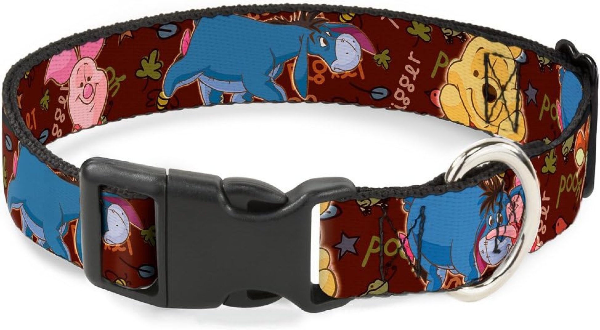 Buckle-Down Plastic Clip Collar – Winnie the Pooh Character Poses – 1.5″ Wide – Fits 18-32″ Neck – Large, Multicolor Buckle-Down Plastic Clip Collar – Winnie the Pooh Character Poses – 1.5″ Wide – Fits 18-32″ Neck – Large, Multicolor