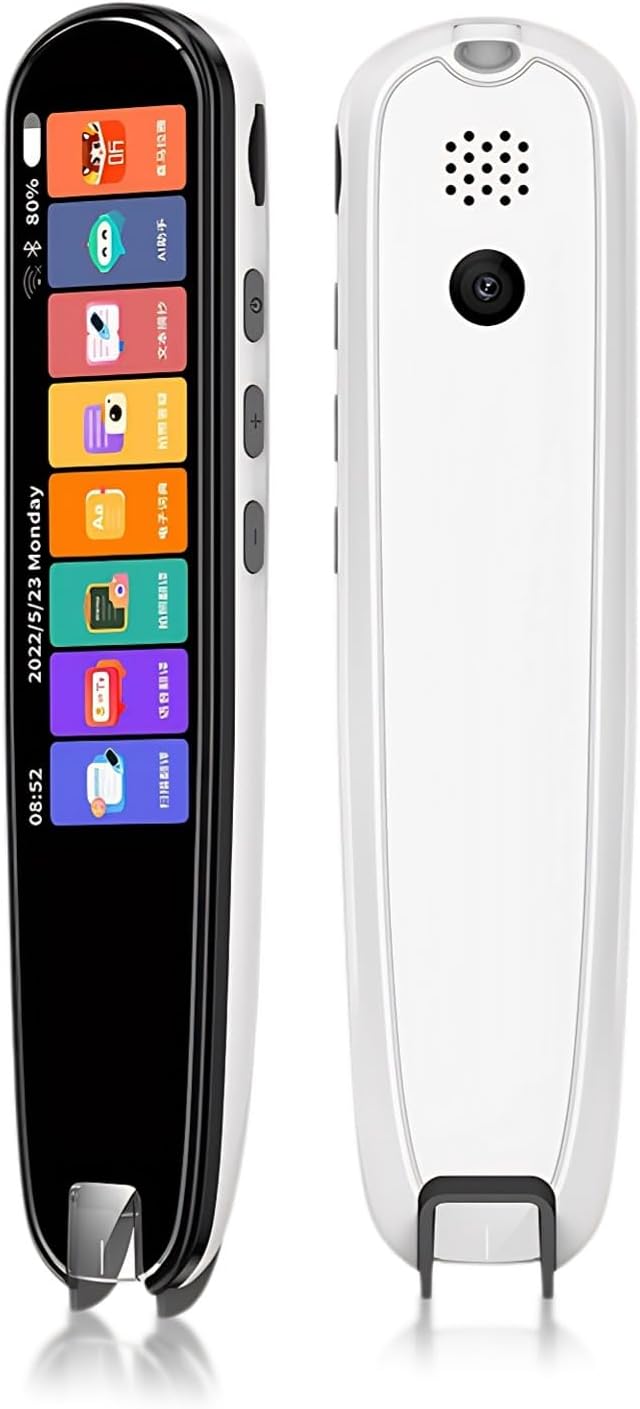 Digital Translation Pen, 3.38in Touchscreen Text to Speech Languages Translator Pen Scanner, Real Time 134 Languages Portable Dictionary Pen for Travel Reading Learning Meeting Digital Translation Pen, 3.38in Touchscreen Text to Speech Languages Translator Pen Scanner, Real Time 134 Languages Portable Dictionary Pen for Travel Reading Learning Meeting