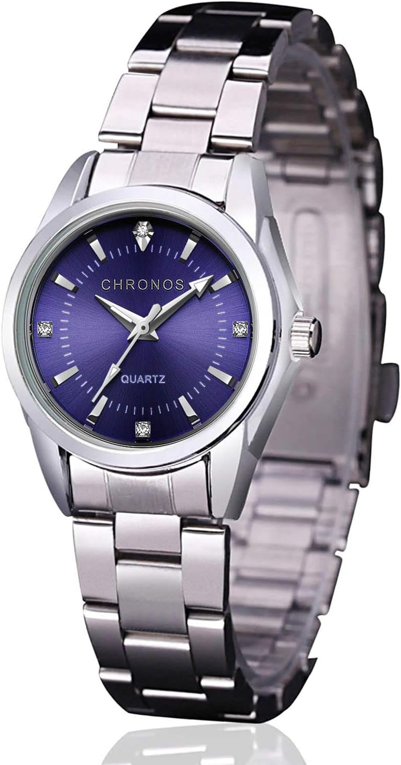 cofuo Women Lady Dress Analog Quartz Watch with Stainless Steel Band, Casual Fashion Waterproof Watches Roman Numeral Diamond Rhinestone Luminous Wristwatch cofuo Women Lady Dress Analog Quartz Watch with Stainless Steel Band, Casual Fashion Waterproof Watches Roman Numeral Diamond Rhinestone Luminous Wristwatch