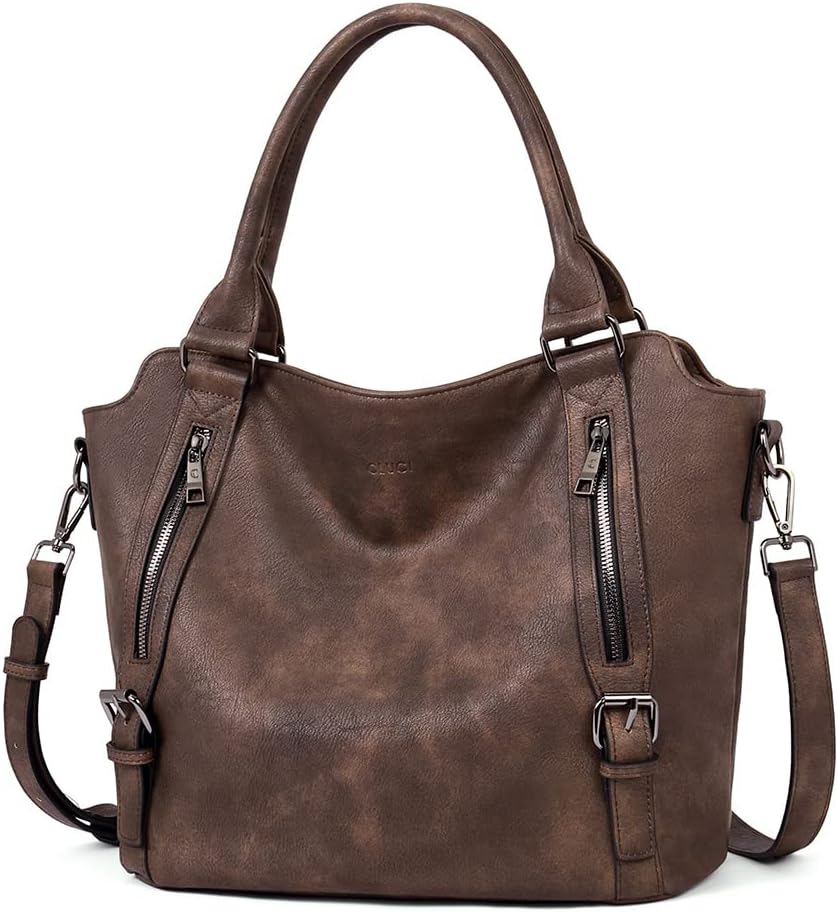 CLUCI Purses for Women Vegan Leather Handbags Tote Purse Shoulder Bag Large Ladies Hobo Bags CLUCI Purses for Women Vegan Leather Handbags Tote Purse Shoulder Bag Large Ladies Hobo Bags