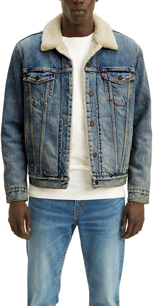 Levi’s Men’s Sherpa Lined Trucker Jacket (Also Available in Big & Tall) Levi’s Men’s Sherpa Lined Trucker Jacket (Also Available in Big & Tall)
