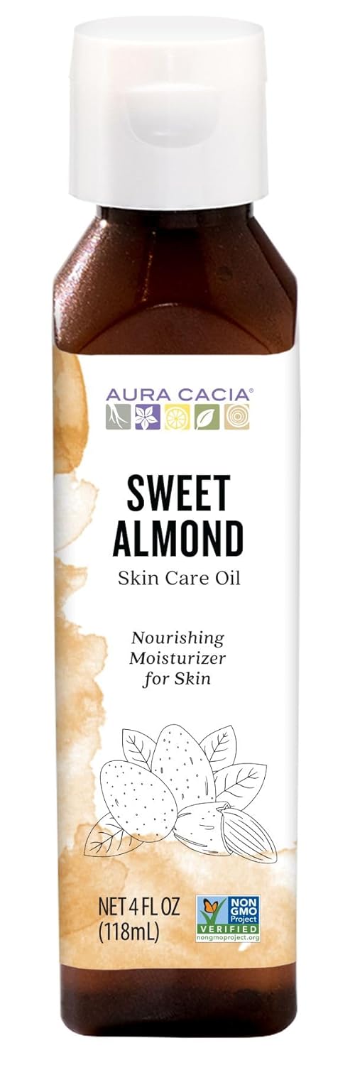 Aura Cacia Sweet Almond Skin Care Oil 4 FL. OZ. Aura Cacia Sweet Almond Skin Care Oil 4 FL. OZ.