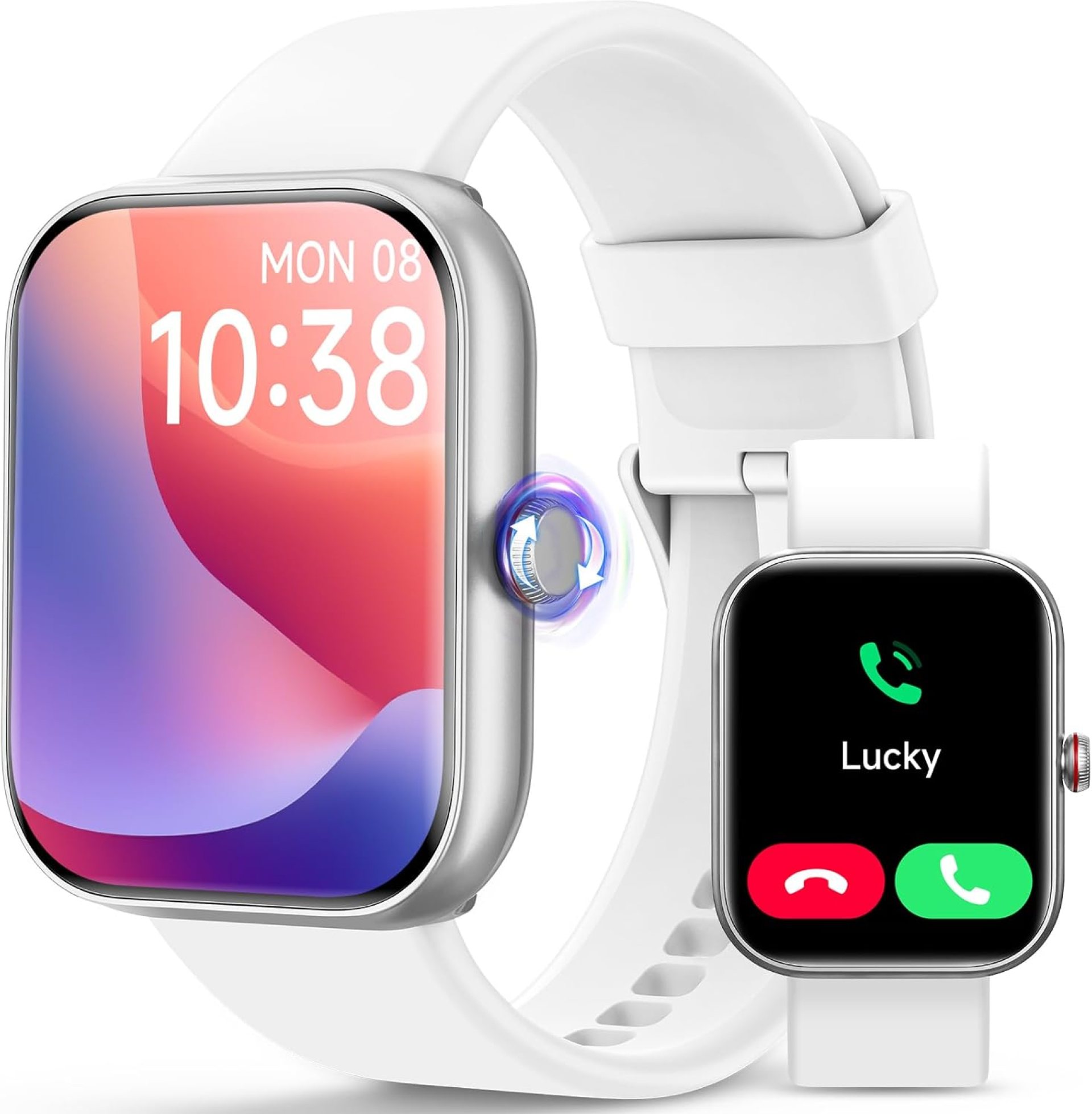 Smart Watch for Android iOS Phones, 1.91’’ HD Display Smartwatch for Women Men Built-in Alexa(Answer/Make Calls), Fitness&Sleep Tracker, Heart Rate Monitor, 115+ Activity Mode Smart Watch for Android iOS Phones, 1.91’’ HD Display Smartwatch for Women Men Built-in Alexa(Answer/Make Calls), Fitness&Sleep Tracker, Heart Rate Monitor, 115+ Activity Mode