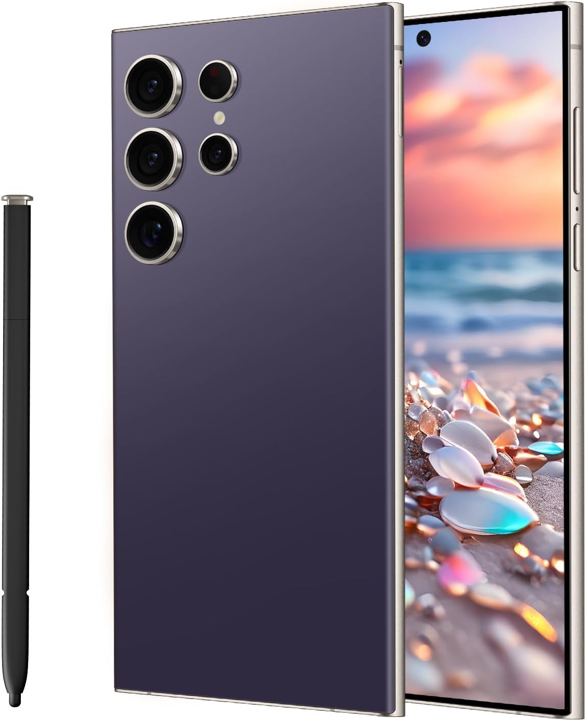 5G Unlocked Smartphone,6GB+256GB Fully (Deep Purple) 5G Unlocked Smartphone,6GB+256GB Fully (Deep Purple)