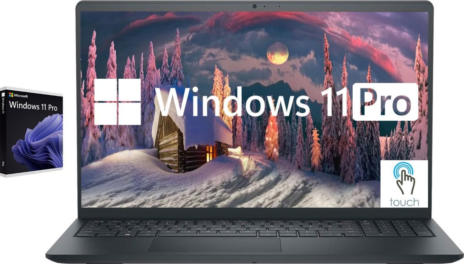 Dell Inspiron Touchscreen Laptop, 15.6″ Business & Student Laptop Computer, Windows 11 Pro Laptop 32GB RAM 1TB SSD, Intel i5-1155G7 Processor, Full HD IPS Display, Numeric Keypad, HDMI, Carbon Black Dell Inspiron Touchscreen Laptop, 15.6″ Business & Student Laptop Computer, Windows 11 Pro Laptop 32GB RAM 1TB SSD, Intel i5-1155G7 Processor, Full HD IPS Display, Numeric Keypad, HDMI, Carbon Black