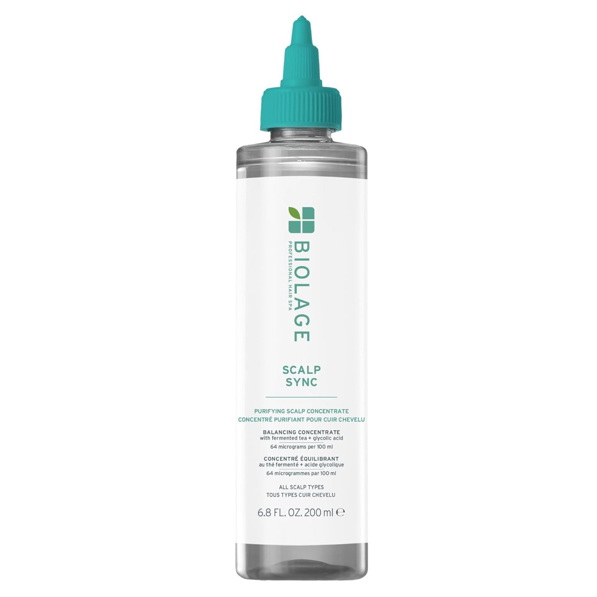 Biolage Scalp Sync Purifying Concentrate – Exfoliating & Clarifying Scalp Treatment, Refreshing & Reinvigorating, Fermented Tea Blend & Glycolic Acid, 6.7 Fl Oz, Packaging may vary Biolage Scalp Sync Purifying Concentrate – Exfoliating & Clarifying Scalp Treatment, Refreshing & Reinvigorating, Fermented Tea Blend & Glycolic Acid, 6.7 Fl Oz, Packaging may vary
