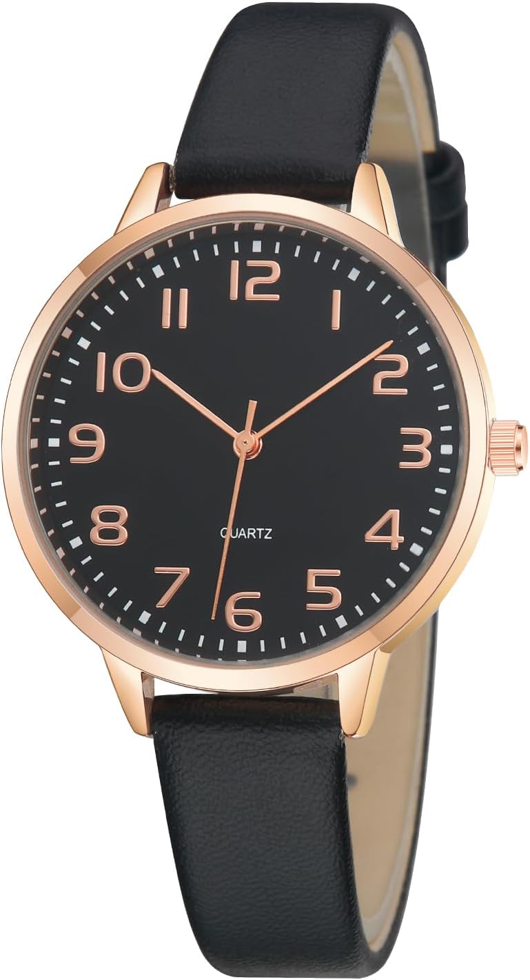Women’s Dainty Analog Leather Dress Watch for Small Wrists, Ladies Waterproof Watches for Women, Reloj para Mujer Women’s Dainty Analog Leather Dress Watch for Small Wrists, Ladies Waterproof Watches for Women, Reloj para Mujer