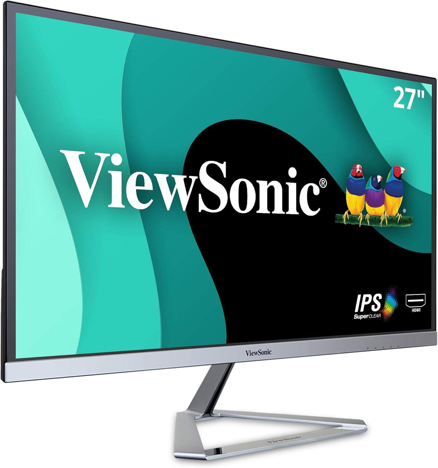 ViewSonic VX2776-SMHD 27 Inch 1080p IPS Monitor with FreeSync, Ultra-Thin Bezels, HDMI and DisplayPort ViewSonic VX2776-SMHD 27 Inch 1080p IPS Monitor with FreeSync, Ultra-Thin Bezels, HDMI and DisplayPort