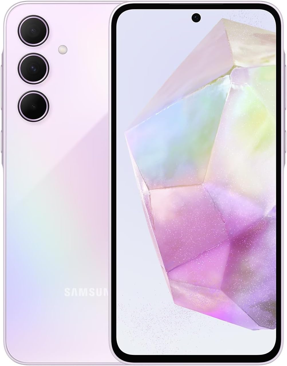 SAMSUNG Galaxy A35 5G A356E 256GB Dual-SIM GSM Unlocked Android Smartphone (Latin Variant/US Compatible LTE) – Awesome Lilac SAMSUNG Galaxy A35 5G A356E 256GB Dual-SIM GSM Unlocked Android Smartphone (Latin Variant/US Compatible LTE) – Awesome Lilac
