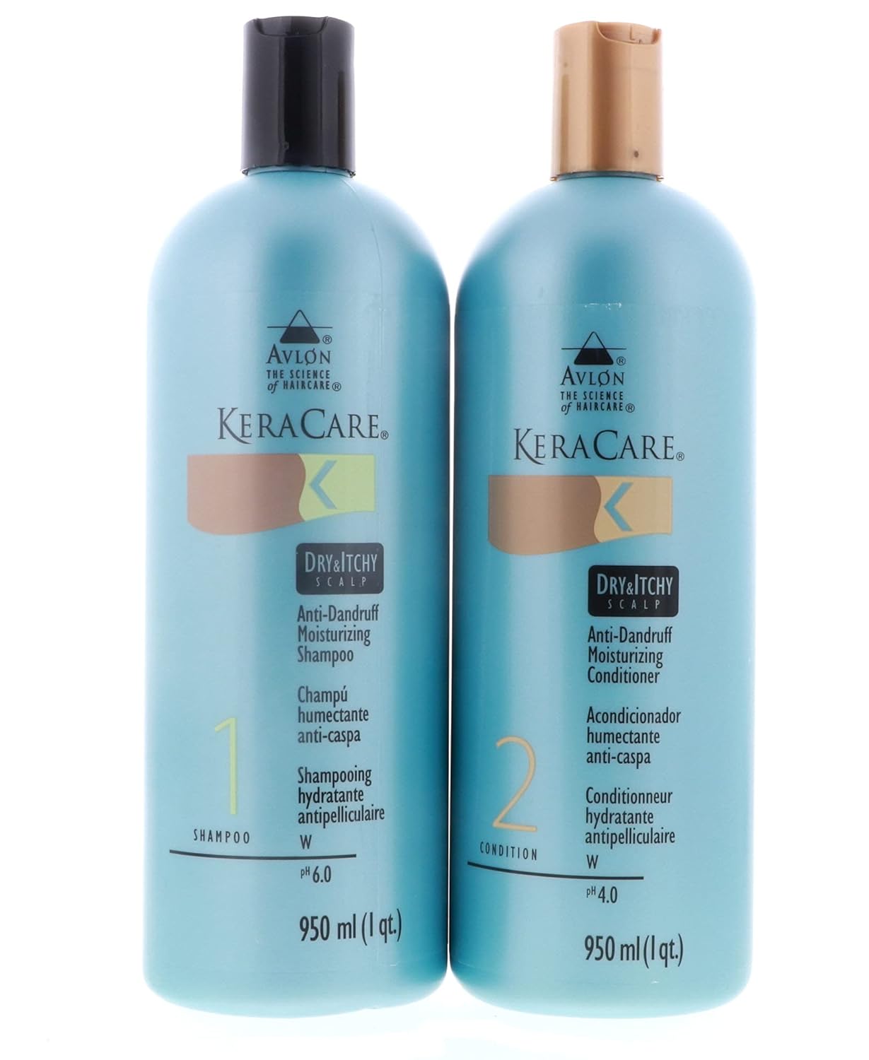 KeraCare Brand Hair Care Kit, Shampoo & Conditioner Set – Dry & Itchy Scalp Moisturizing ,950 ml each KeraCare Brand Hair Care Kit, Shampoo & Conditioner Set – Dry & Itchy Scalp Moisturizing ,950 ml each