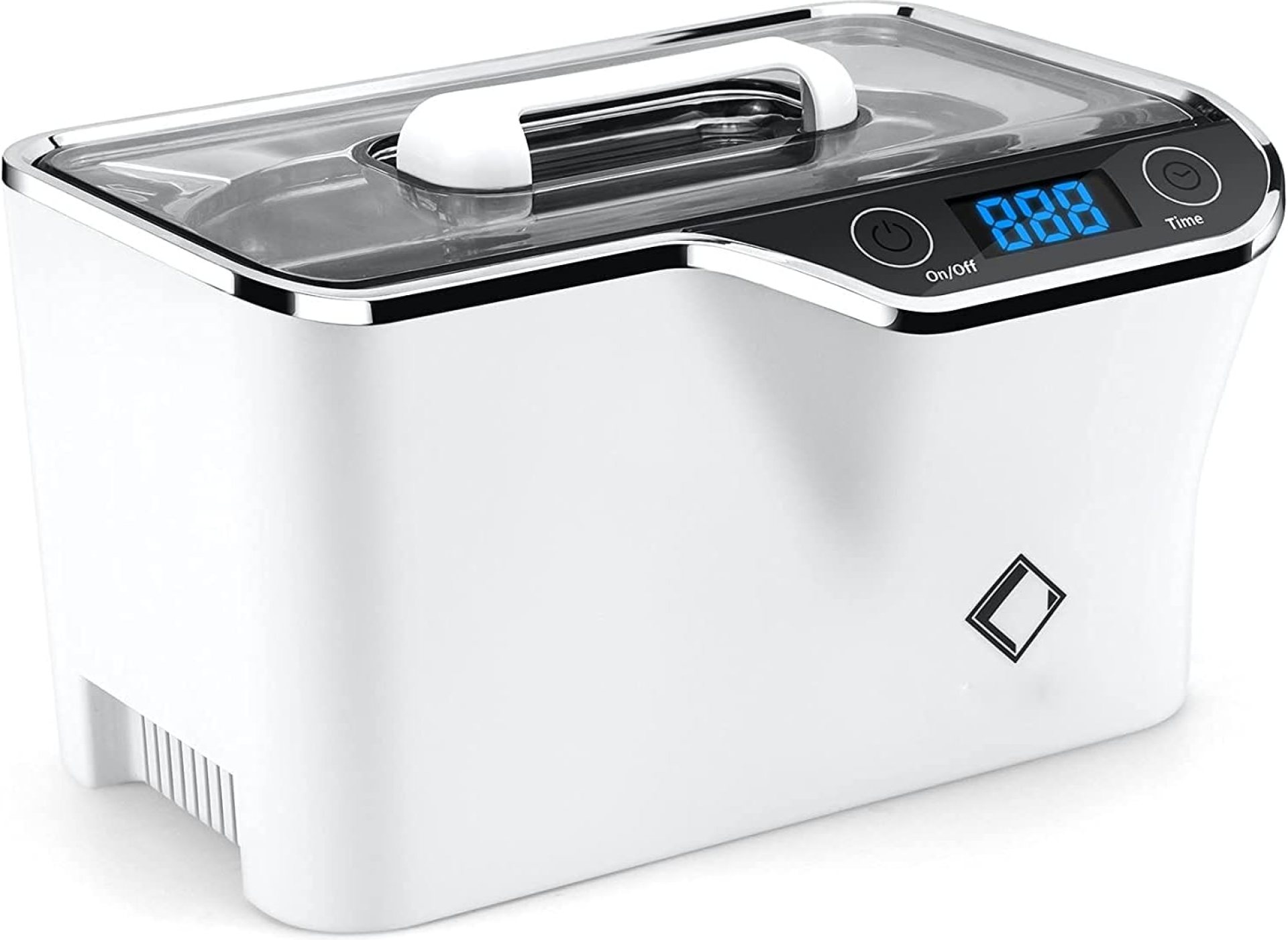 LifeBasis Utrasonic Jewelry Ring Cleaner, Professional Ultrasonic Jewelry Cleaning Machine 20 Ounces (600ML) Sonic Glasses Cleaner with Digital Timer, Watch Holder for Ring, Coin, Watch, Gold (White) LifeBasis Utrasonic Jewelry Ring Cleaner, Professional Ultrasonic Jewelry Cleaning Machine 20 Ounces (600ML) Sonic Glasses Cleaner with Digital Timer, Watch Holder for Ring, Coin, Watch, Gold (White)