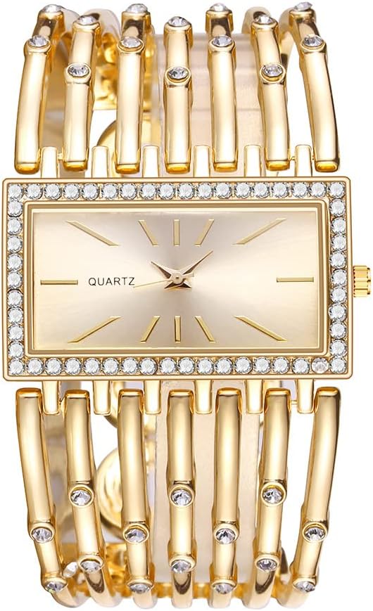 SENRUD Fashion Cuff Bracelet Watches for Women Luxury Rectangular Dial Analog Quartz Wrist Watch Gifts for Ladies SENRUD Fashion Cuff Bracelet Watches for Women Luxury Rectangular Dial Analog Quartz Wrist Watch Gifts for Ladies