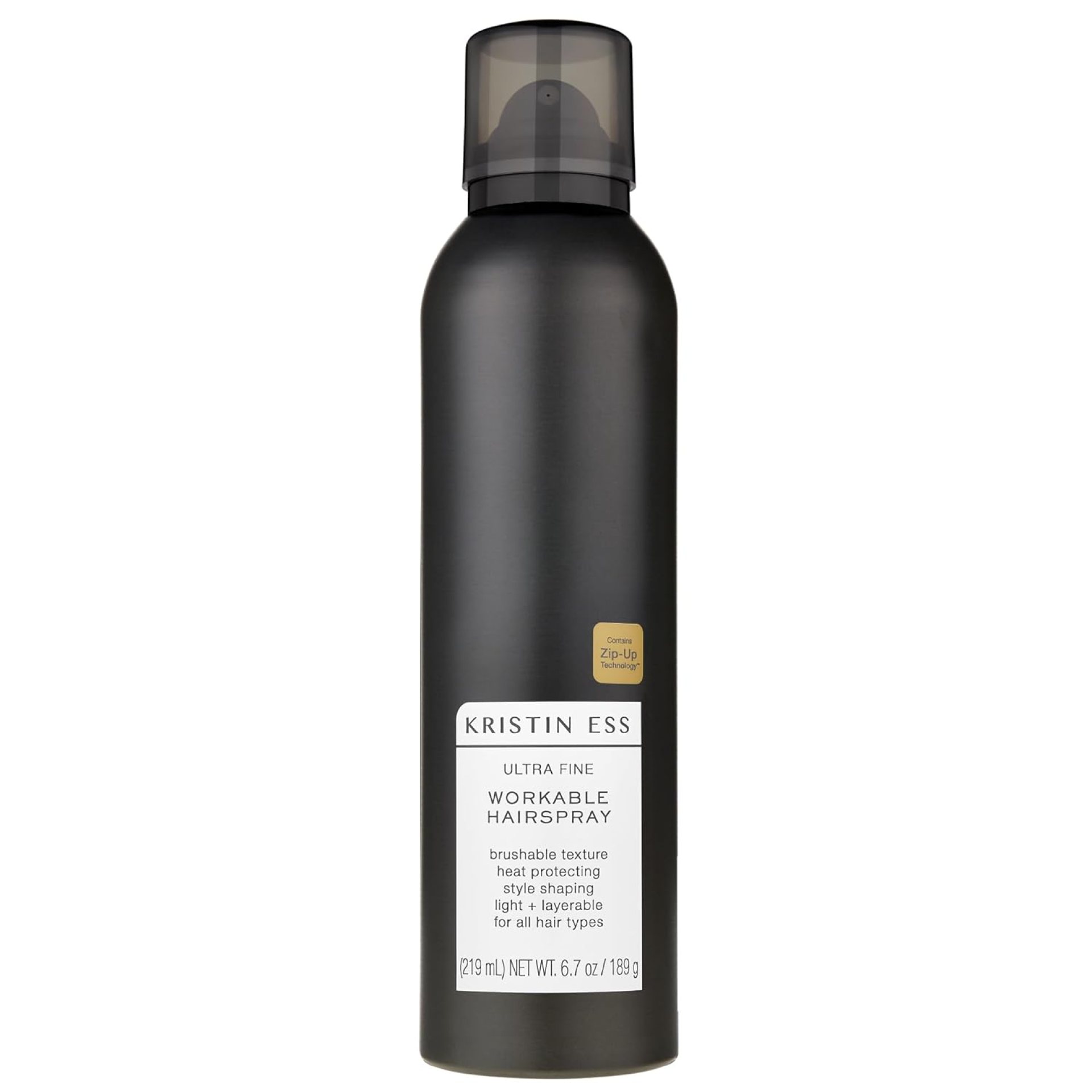 Kristin Ess Ultra Fine Workable Hairspray with Heat Protectant, Buildable + Flexible Hold – 6.7 oz Kristin Ess Ultra Fine Workable Hairspray with Heat Protectant, Buildable + Flexible Hold – 6.7 oz