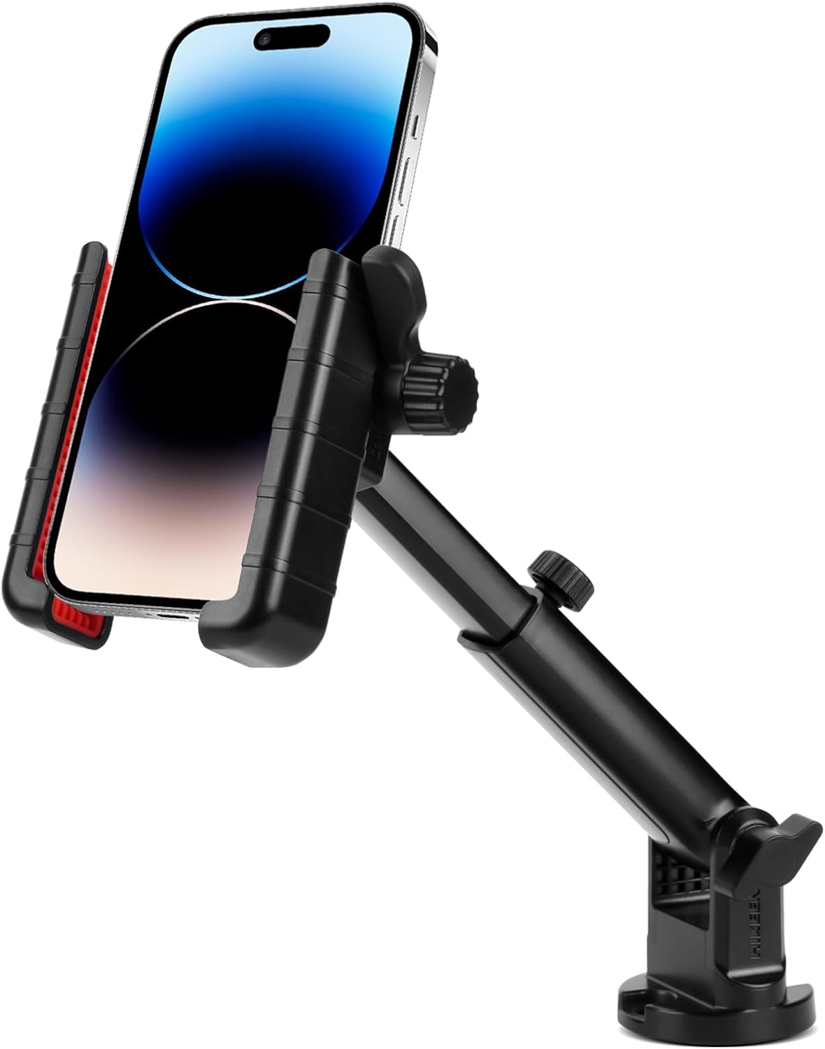Hikeen Kayak Phone Holder, 360°Adjustable Phone Holder with Long Arm, Kayak Fishing Accessories, Kayak Phone Mount Compatible with Smartphone from 4”-7” Hikeen Kayak Phone Holder, 360°Adjustable Phone Holder with Long Arm, Kayak Fishing Accessories, Kayak Phone Mount Compatible with Smartphone from 4”-7”