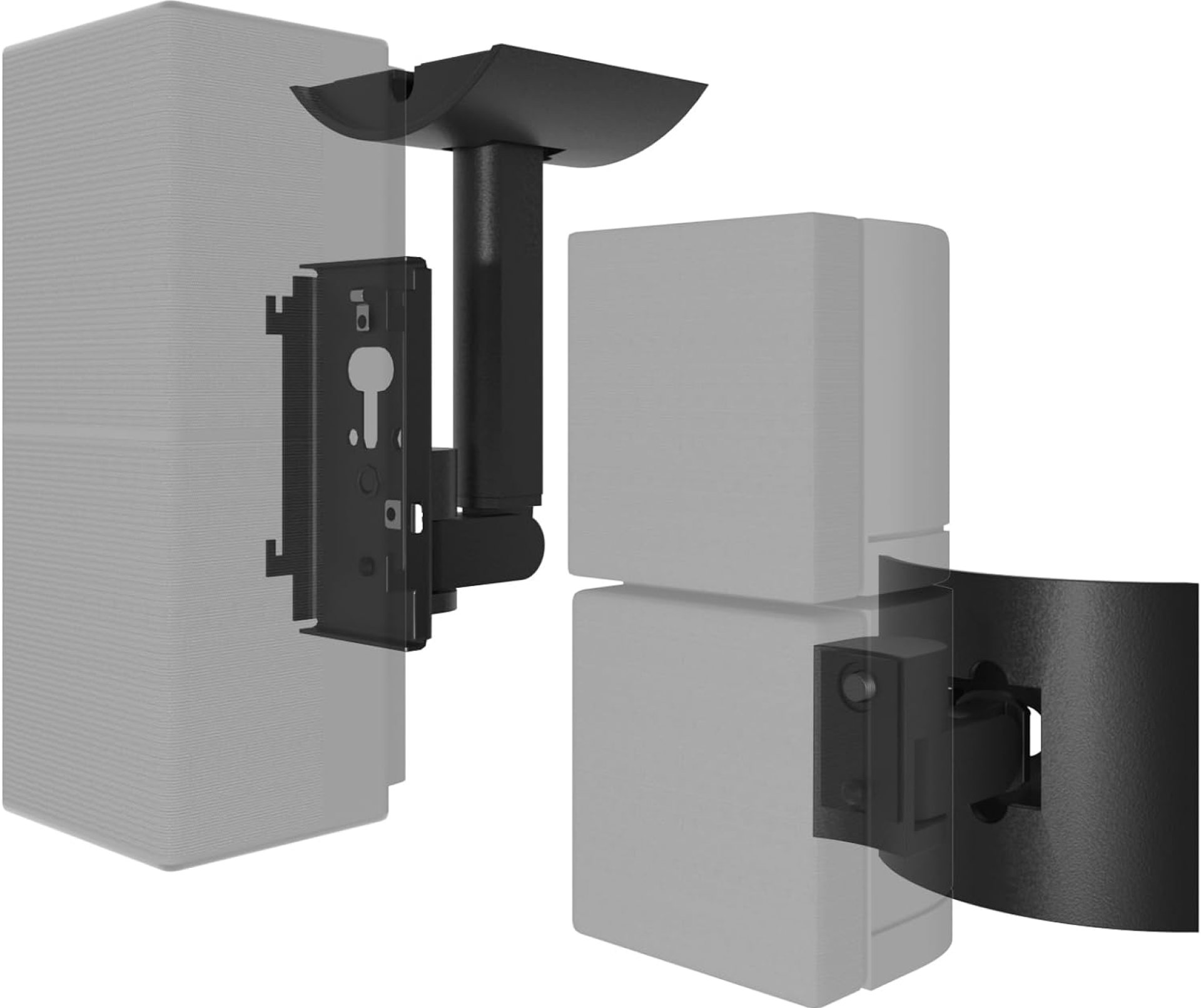 Black Wall Mount Bracket for UB-20 Compatible with Bose Cube Speakers Lifestyle 6 10 15 18 28 12 (Black) Black Wall Mount Bracket for UB-20 Compatible with Bose Cube Speakers Lifestyle 6 10 15 18 28 12 (Black)