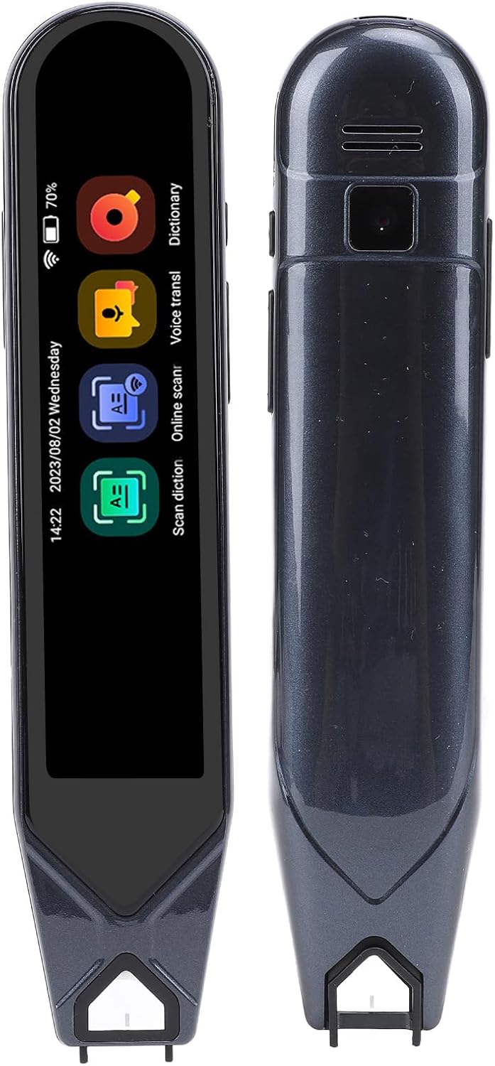 Scan Translator Pen, OCR Digital Reading Pen with 134 Languages, Real Time Translation Smart Bluetooth Photo Translation Dictionary Pen for Learning Business Travel Scan Translator Pen, OCR Digital Reading Pen with 134 Languages, Real Time Translation Smart Bluetooth Photo Translation Dictionary Pen for Learning Business Travel