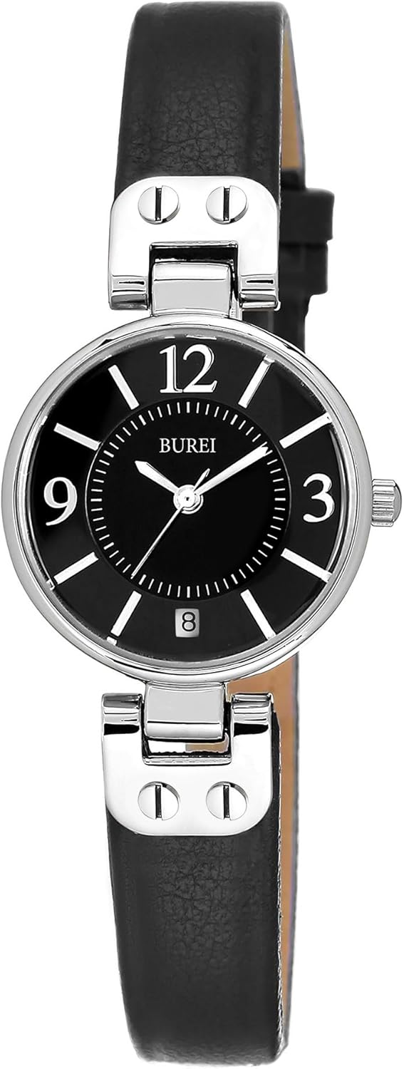 BUREI Women’s Luxury Quartz Waterproof Pointer Watch with Simple Leather Strap – Exquisite Small Women’s Watch BUREI Women’s Luxury Quartz Waterproof Pointer Watch with Simple Leather Strap – Exquisite Small Women’s Watch