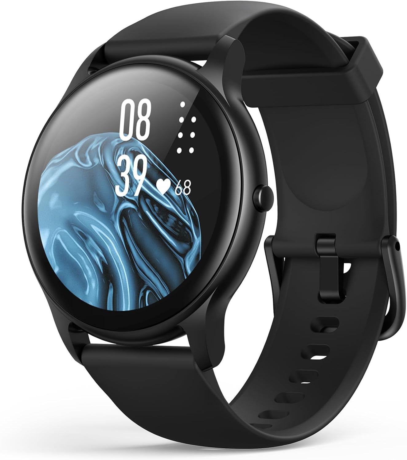 AGPTEK Smart Watch for Women Men, 5ATM Waterproof Smartwatch for Android and iOS Phones, Fitness Tracker Watch with 100+ Sports Modes, Heart Rate Monitor Pedometer Sleep Monitor, Black AGPTEK Smart Watch for Women Men, 5ATM Waterproof Smartwatch for Android and iOS Phones, Fitness Tracker Watch with 100+ Sports Modes, Heart Rate Monitor Pedometer Sleep Monitor, Black