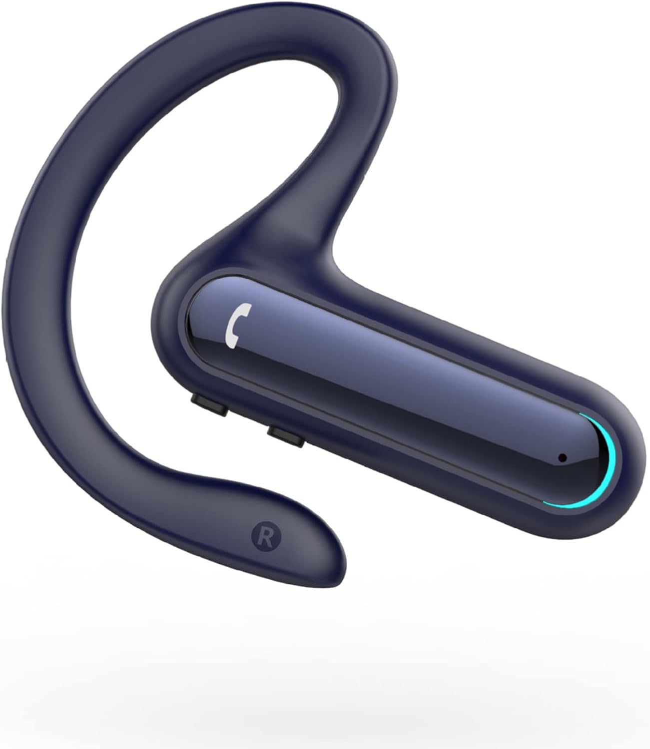 Open Ear Headphones Bluetooth Earpiece 5.2 with Dual Microphone Noice Cancelling Trucker Bluetooth Headset Wireless Single Ear Phone Ear Piece for Cell Phone Office Business Driver No In-ear Earphones Open Ear Headphones Bluetooth Earpiece 5.2 with Dual Microphone Noice Cancelling Trucker Bluetooth Headset Wireless Single Ear Phone Ear Piece for Cell Phone Office Business Driver No In-ear Earphones