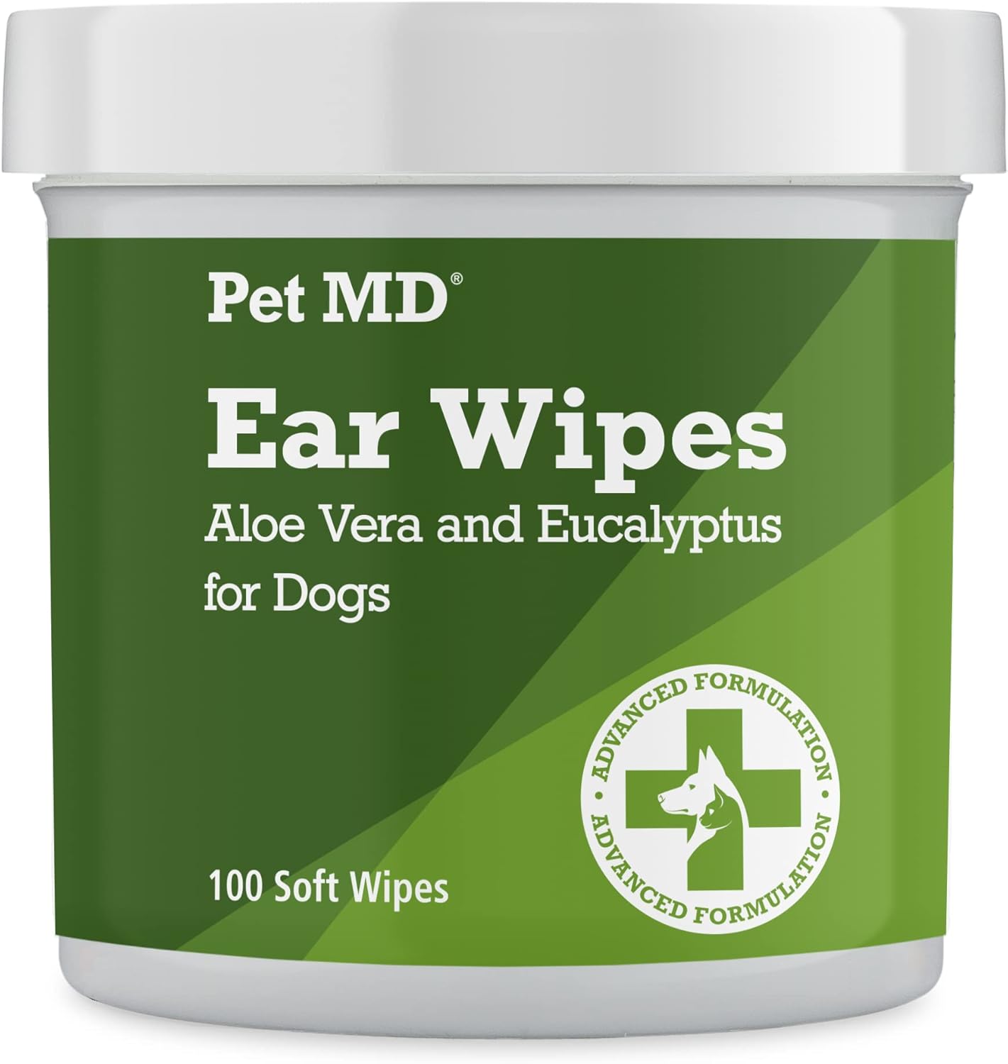 Pet MD – Dog Ear Cleaner Wipes – Otic Cleanser for Dogs to Stop Ear Itching, and Infections with Aloe and Eucalyptus – 100 Count Pet MD – Dog Ear Cleaner Wipes – Otic Cleanser for Dogs to Stop Ear Itching, and Infections with Aloe and Eucalyptus – 100 Count