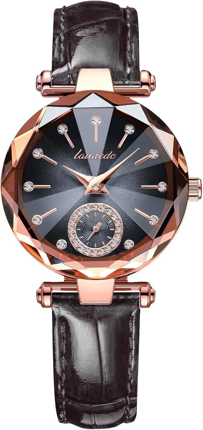 NN BEN NEVIS Watch, Watches for Women with Elegant Leather Strap, Fashion Analog Creative Diamond Dial Wrist Watch, Jewelry Gift for Wedding Anniversary Birthday NN BEN NEVIS Watch, Watches for Women with Elegant Leather Strap, Fashion Analog Creative Diamond Dial Wrist Watch, Jewelry Gift for Wedding Anniversary Birthday