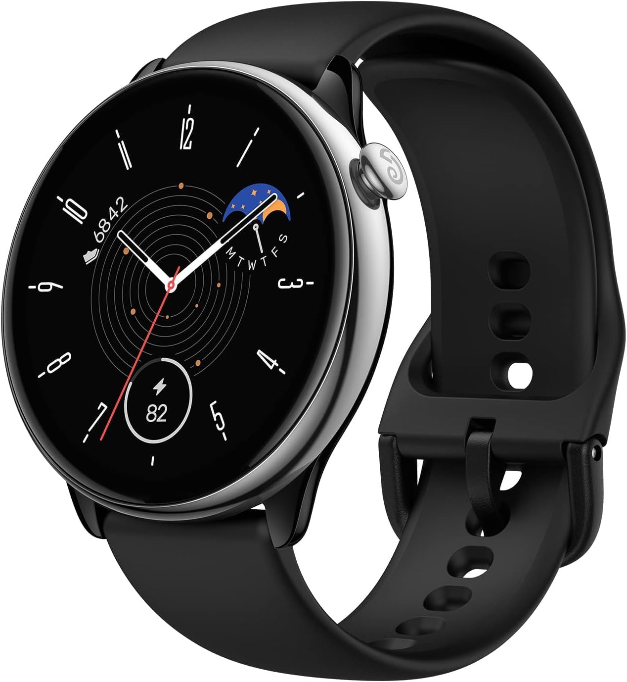 Amazfit GTR Mini Smart Watch 43mm, 14-Day Battery Life, GPS, AI Fitness App Enabled, Heart Rate & Sleep Health Monitoring, Activity Trackers and Smartwatches, Android iPhone Compatible, Black Amazfit GTR Mini Smart Watch 43mm, 14-Day Battery Life, GPS, AI Fitness App Enabled, Heart Rate & Sleep Health Monitoring, Activity Trackers and Smartwatches, Android iPhone Compatible, Black