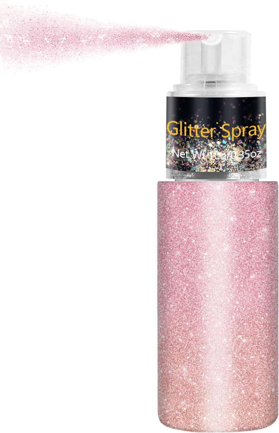 Hair and Body Glitter Spray, Holographic Glitter Highlighter Powder, Face Body Clothes Shiny Glitter, Loose Shimmer Hairspray Festival Rave Prom Accessories, 10g (03# Pink) Hair and Body Glitter Spray, Holographic Glitter Highlighter Powder, Face Body Clothes Shiny Glitter, Loose Shimmer Hairspray Festival Rave Prom Accessories, 10g (03# Pink)