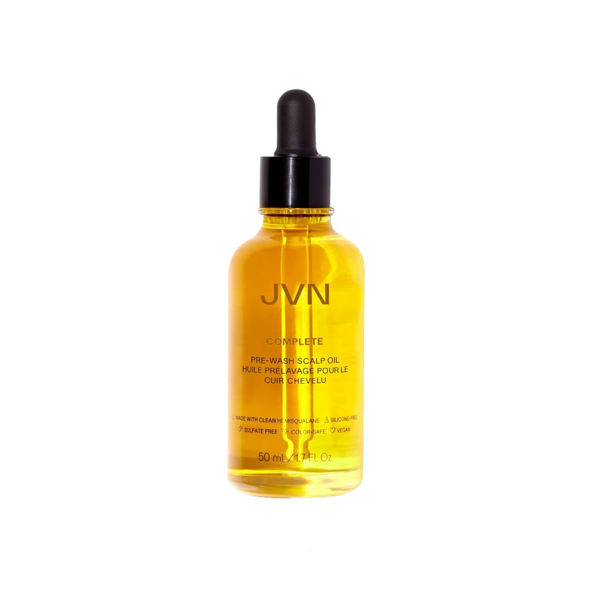JVN Complete Hair and Scalp Oil With Rosemary, Dry Scalp and Dry Hair Oil for All Hair Types, Silicone-Free, 1.7 Fluid Ounces JVN Complete Hair and Scalp Oil With Rosemary, Dry Scalp and Dry Hair Oil for All Hair Types, Silicone-Free, 1.7 Fluid Ounces