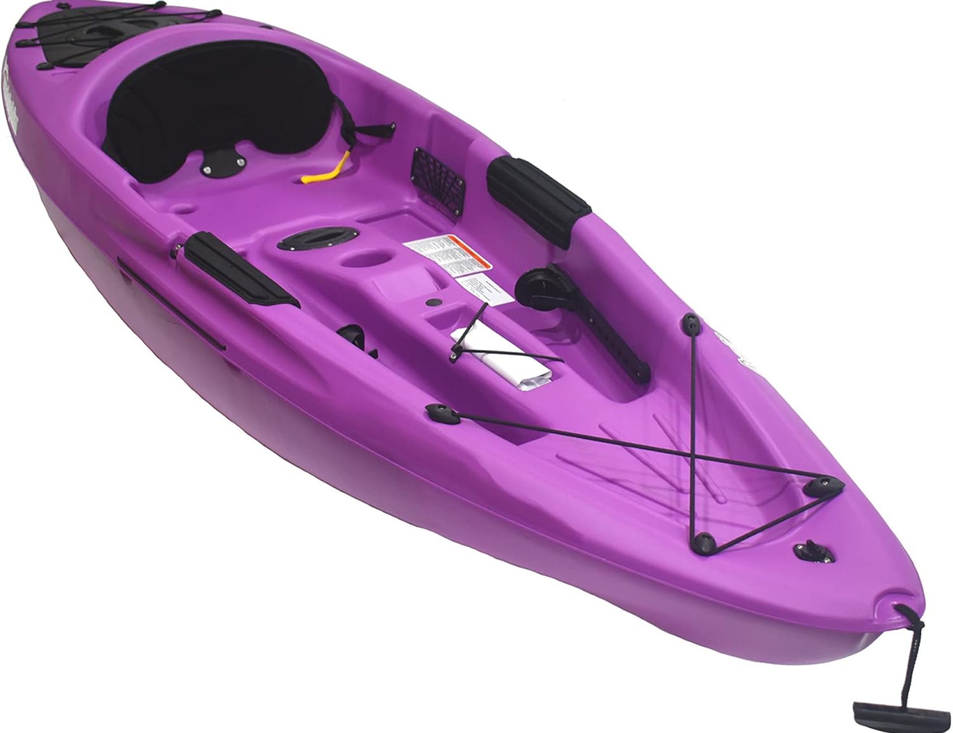 Retreat 10 Sit on Top Kayak, 1 Person Fishing Kayak for Adults, Lightweight & Easy to Carry Recreational Kayak with 1 Paddle, Carries Weight Up to 250 lbs (Purple-10ft) Retreat 10 Sit on Top Kayak, 1 Person Fishing Kayak for Adults, Lightweight & Easy to Carry Recreational Kayak with 1 Paddle, Carries Weight Up to 250 lbs (Purple-10ft)