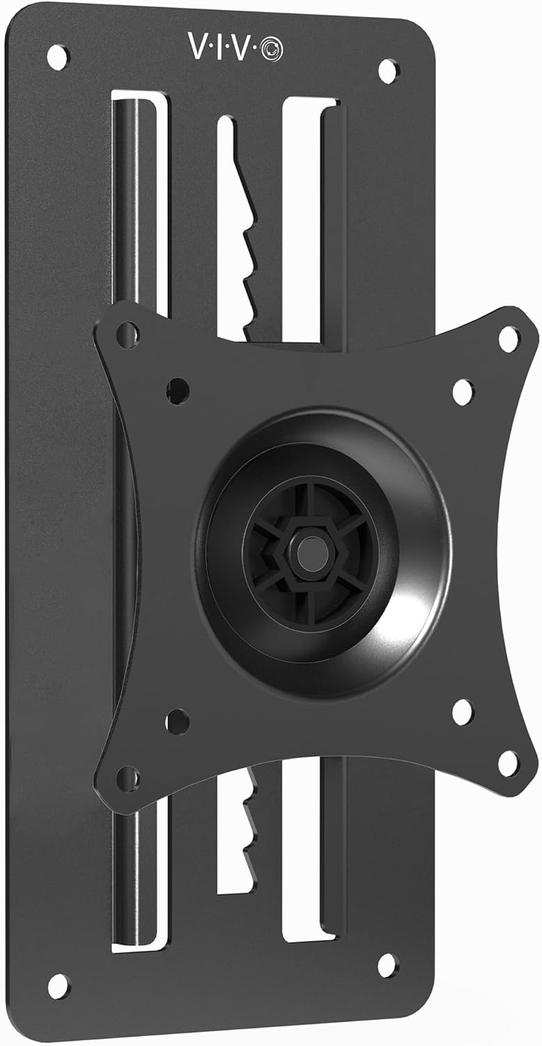 VIVO Height Adjustable 17 to 32 inch Single Monitor Articulating Wall Mount for Standing Workstations, Fits 1 Screen with Max VESA 100x100mm, Black, MOUNT-VW01A VIVO Height Adjustable 17 to 32 inch Single Monitor Articulating Wall Mount for Standing Workstations, Fits 1 Screen with Max VESA 100x100mm, Black, MOUNT-VW01A