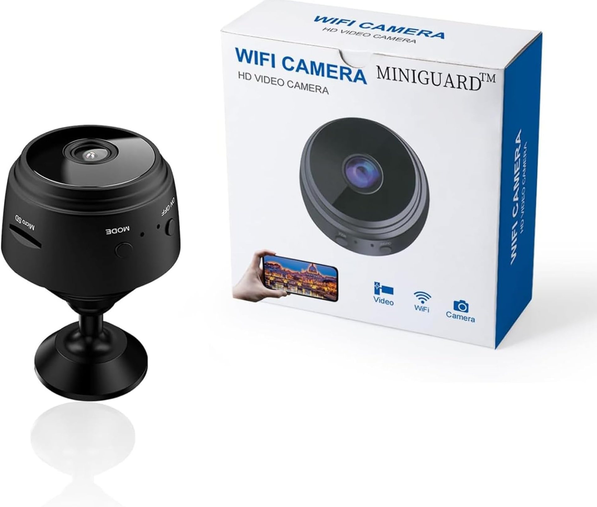 Miniguard™ Security Camera, Magnetic Mini Security Camera, Home Security Camera 1080p,with Night Vision functionMini HD Cameras Miniguard™ Security Camera, Magnetic Mini Security Camera, Home Security Camera 1080p,with Night Vision functionMini HD Cameras