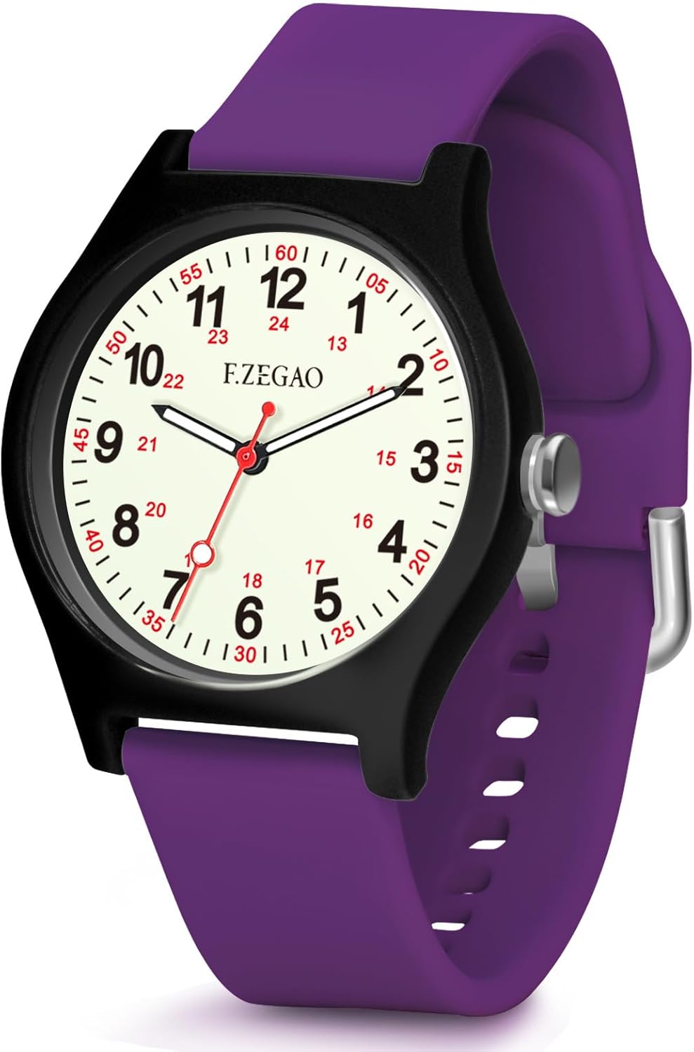 Waterproof Watches for Women, Nurse Watch with Second Hand Nursing Student, 24 Hour Military Time Luminous Easy to Read Watches for Swimming Waterproof Watches for Women, Nurse Watch with Second Hand Nursing Student, 24 Hour Military Time Luminous Easy to Read Watches for Swimming