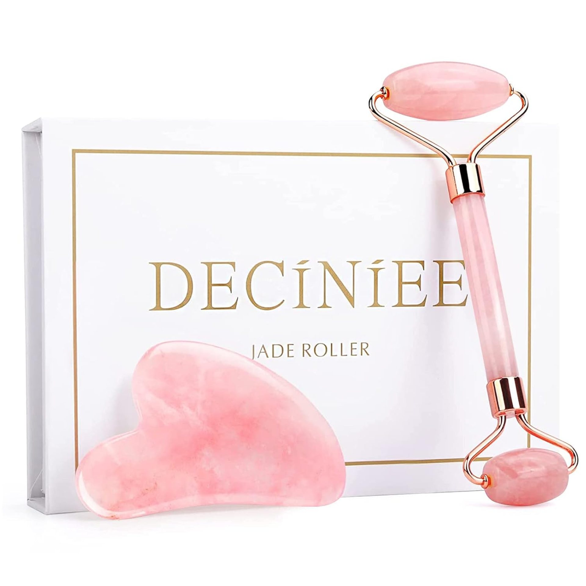Gua Sha Face Roller Tools: Jade Roller Facial Tools for Skin Care – Facial Massager for Face, Eyes, Neck, Relieve Fine Lines and Wrinkles Gua Sha Face Roller Tools: Jade Roller Facial Tools for Skin Care – Facial Massager for Face, Eyes, Neck, Relieve Fine Lines and Wrinkles