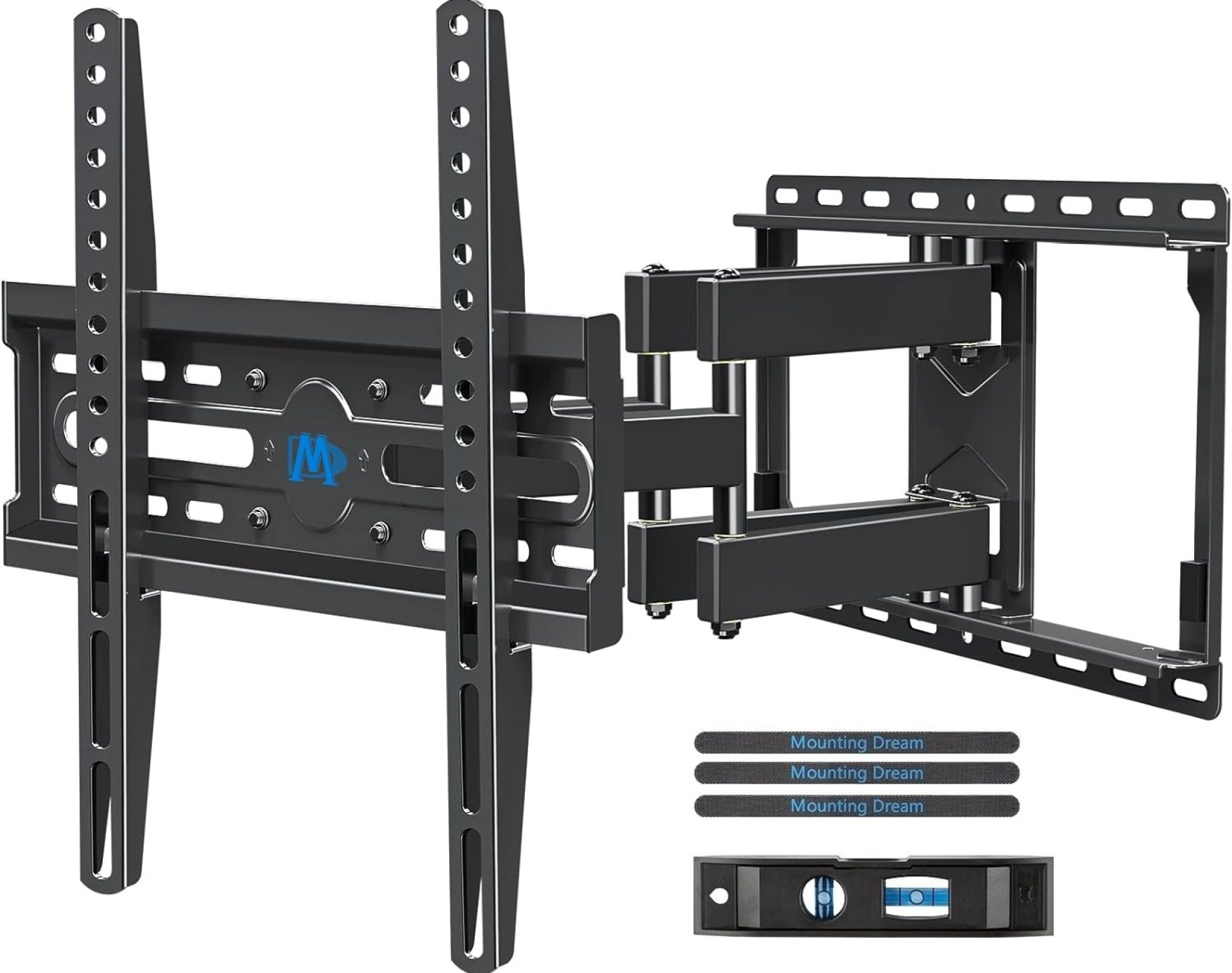 Mounting Dream TV Wall Mount for 32-65 Inch TV, TV Mount with Swivel and Tilt, Full Motion TV Bracket with Articulating Dual Arms, Fits 16inch Studs, Max VESA 400X400 mm, 99lbs, MD2380 Mounting Dream TV Wall Mount for 32-65 Inch TV, TV Mount with Swivel and Tilt, Full Motion TV Bracket with Articulating Dual Arms, Fits 16inch Studs, Max VESA 400X400 mm, 99lbs, MD2380