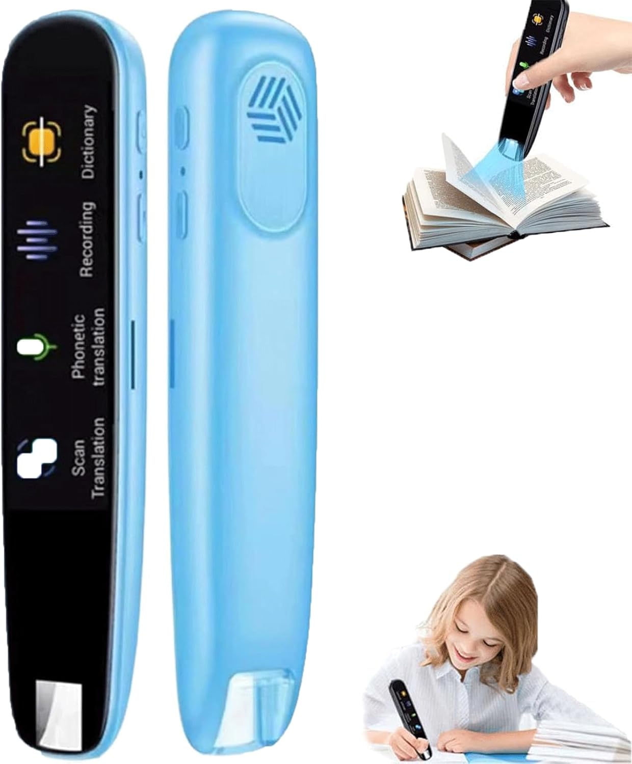 Lexipen,Lexipen Scanning Translation Pen for Students,Scan Reading Pen for Dyslexia,112 Languages Smart Scan Reader Pen Portable Two-Way Instant Translator Pen (Blue) Lexipen,Lexipen Scanning Translation Pen for Students,Scan Reading Pen for Dyslexia,112 Languages Smart Scan Reader Pen Portable Two-Way Instant Translator Pen (Blue)