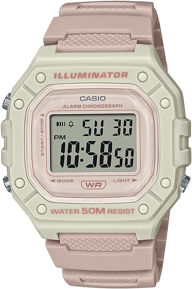 Casio W218H Series | Men’s Digital Watch | 50M WR | 1/100 Second Stopwatch | 100 SEC Chronograph | LED Backlight | Countdown Timer | Daily Alarm | Hourly Time Signal | 7 Year Battery Casio W218H Series | Men’s Digital Watch | 50M WR | 1/100 Second Stopwatch | 100 SEC Chronograph | LED Backlight | Countdown Timer | Daily Alarm | Hourly Time Signal | 7 Year Battery