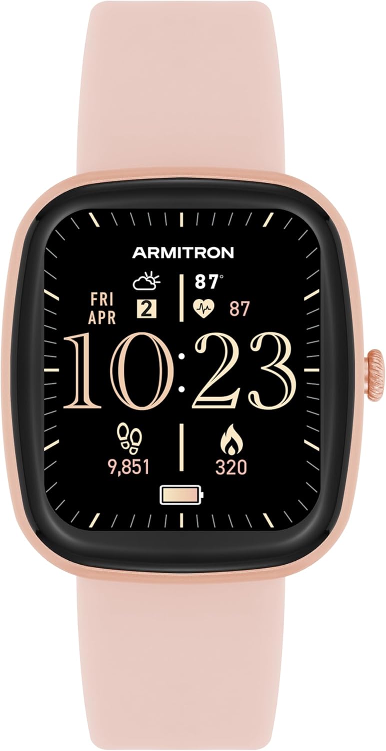 Armitron Connect Lunar Smartwatch, Health and Fitness Tracker, Sport Modes, Water Resistant and More Armitron Connect Lunar Smartwatch, Health and Fitness Tracker, Sport Modes, Water Resistant and More
