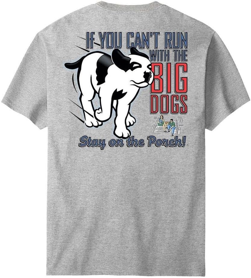 Big Dogs Brand Run with The T Shirt | Big and Tall Shirts for Men | Graphic Tees Men | Sizes Med-6x Big Dogs Brand Run with The T Shirt | Big and Tall Shirts for Men | Graphic Tees Men | Sizes Med-6x