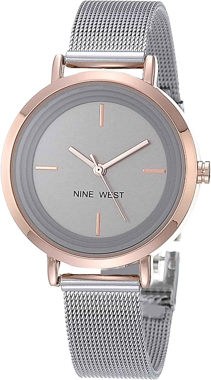Nine West Women’s Mesh Bracelet Watch Nine West Women’s Mesh Bracelet Watch