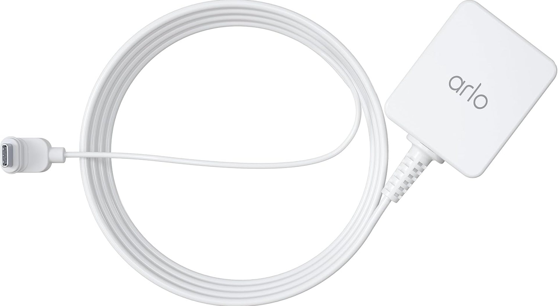 Arlo Essential Outdoor Charging Cable – Arlo Certified Accessory – 25 ft., Works with Essential Outdoor Camera and Essential XL Outdoor Cameras (2nd Generation), White – VMA5700 Arlo Essential Outdoor Charging Cable – Arlo Certified Accessory – 25 ft., Works with Essential Outdoor Camera and Essential XL Outdoor Cameras (2nd Generation), White – VMA5700