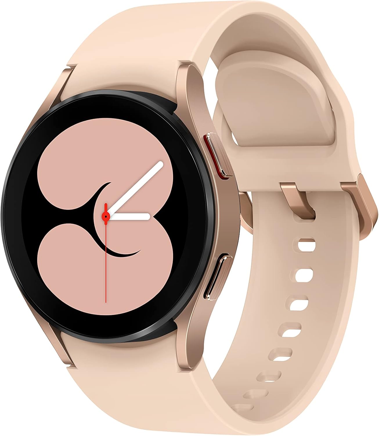 SAMSUNG Galaxy Watch 4 40mm Smartwatch with ECG Monitor Tracker for Health, Fitness, Running, Sleep Cycles, GPS Fall Detection, Bluetooth, US Version, SM-R860NZDAXAA, Pink Gold SAMSUNG Galaxy Watch 4 40mm Smartwatch with ECG Monitor Tracker for Health, Fitness, Running, Sleep Cycles, GPS Fall Detection, Bluetooth, US Version, SM-R860NZDAXAA, Pink Gold