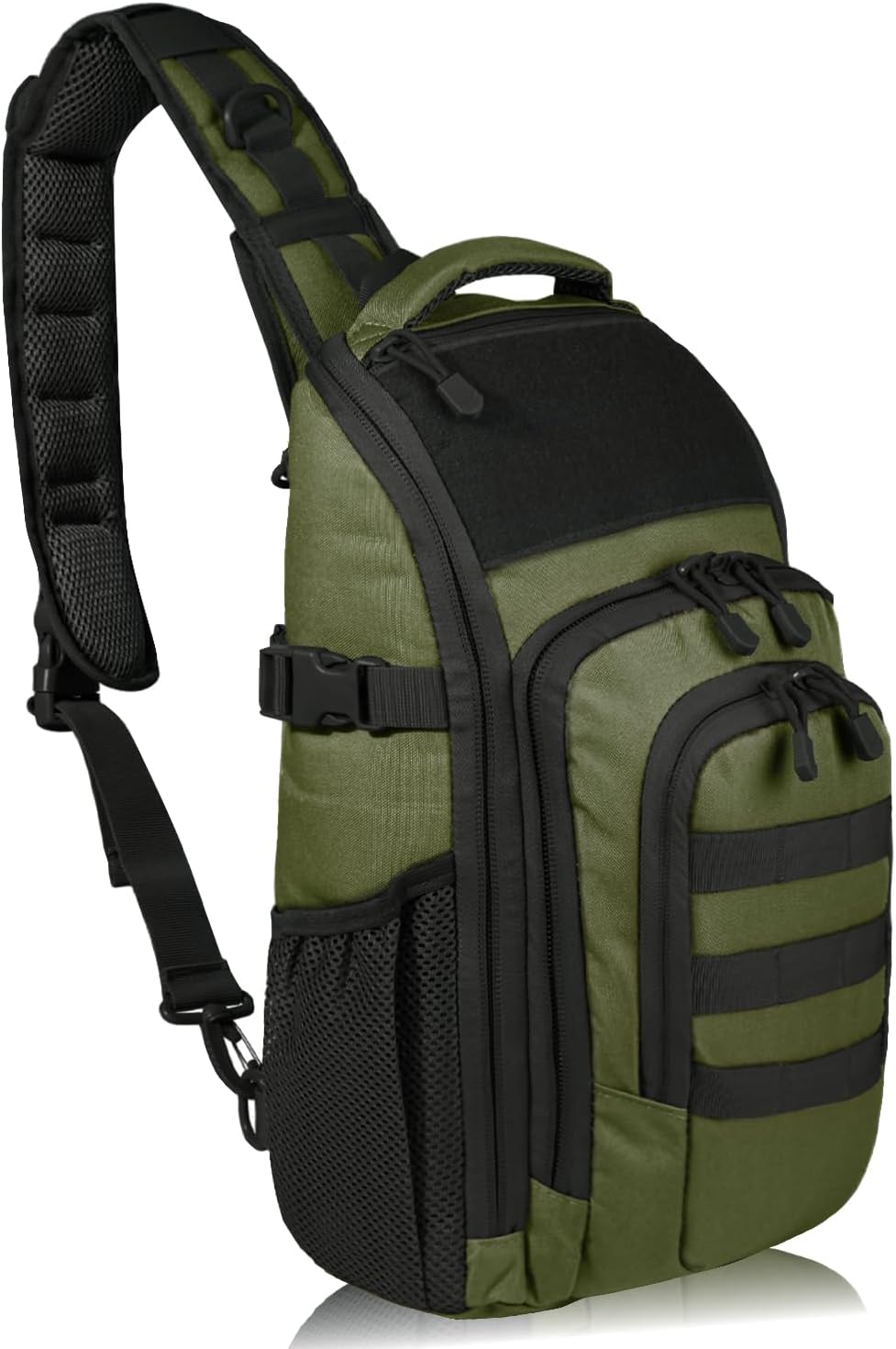 DBTAC Tactical Personal Defense EDC Bags & Packs | 10L Military Shoulder Backpack with Sling for Concealed Carry, Range, Travel, Hiking, Outdoor Sports (OD Green) DBTAC Tactical Personal Defense EDC Bags & Packs | 10L Military Shoulder Backpack with Sling for Concealed Carry, Range, Travel, Hiking, Outdoor Sports (OD Green)